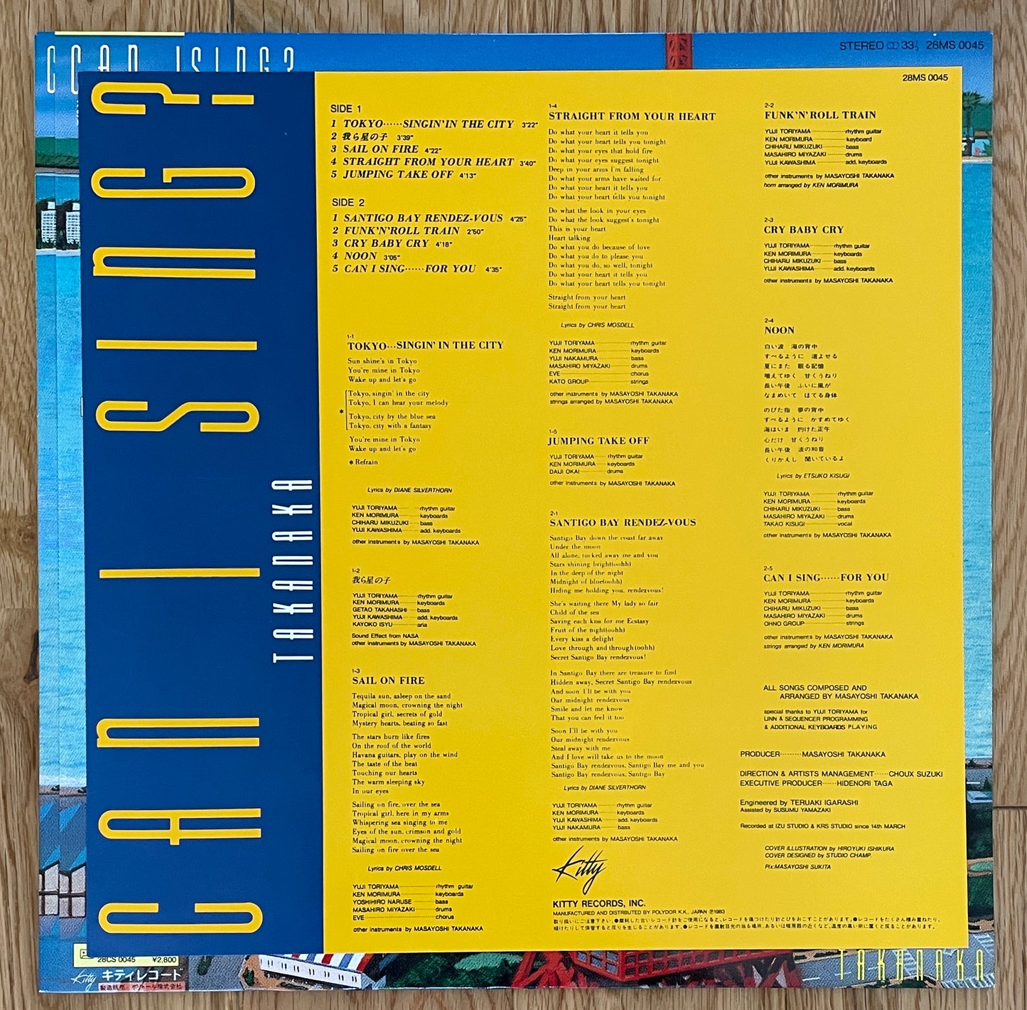 Masayoshi Takanaka "Can I Sing?" (1983)