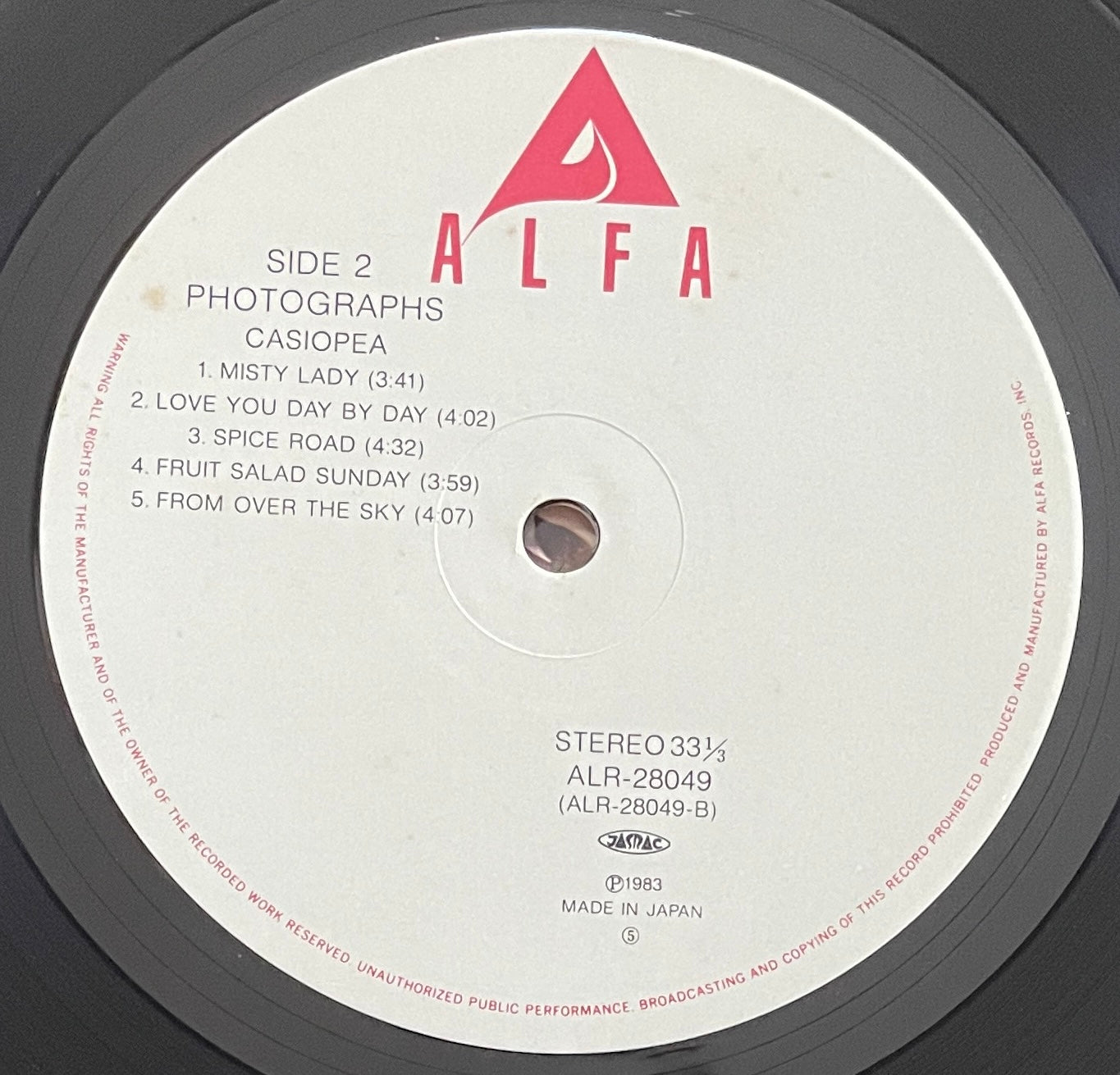 Casiopea “Photographs” (1983)