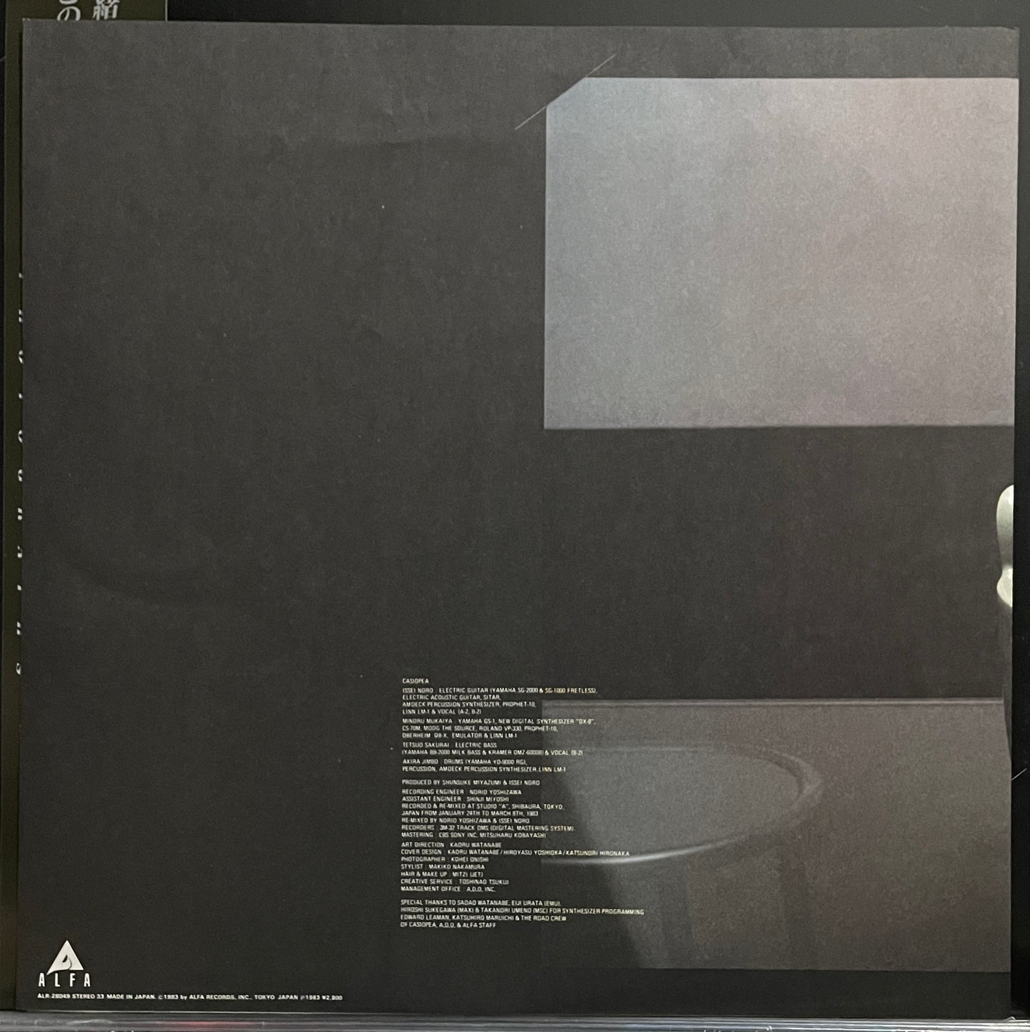 Casiopea “Photographs” (1983)