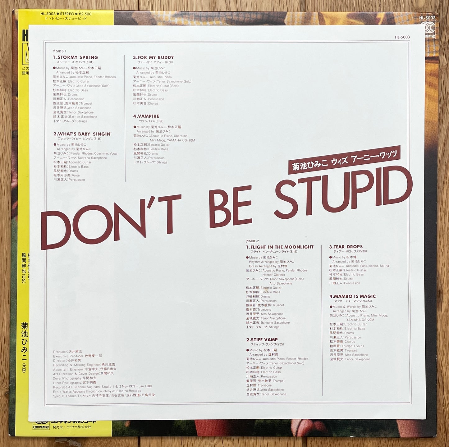 Himiko Kikuchi “Don’t Be Stupid” (1980)