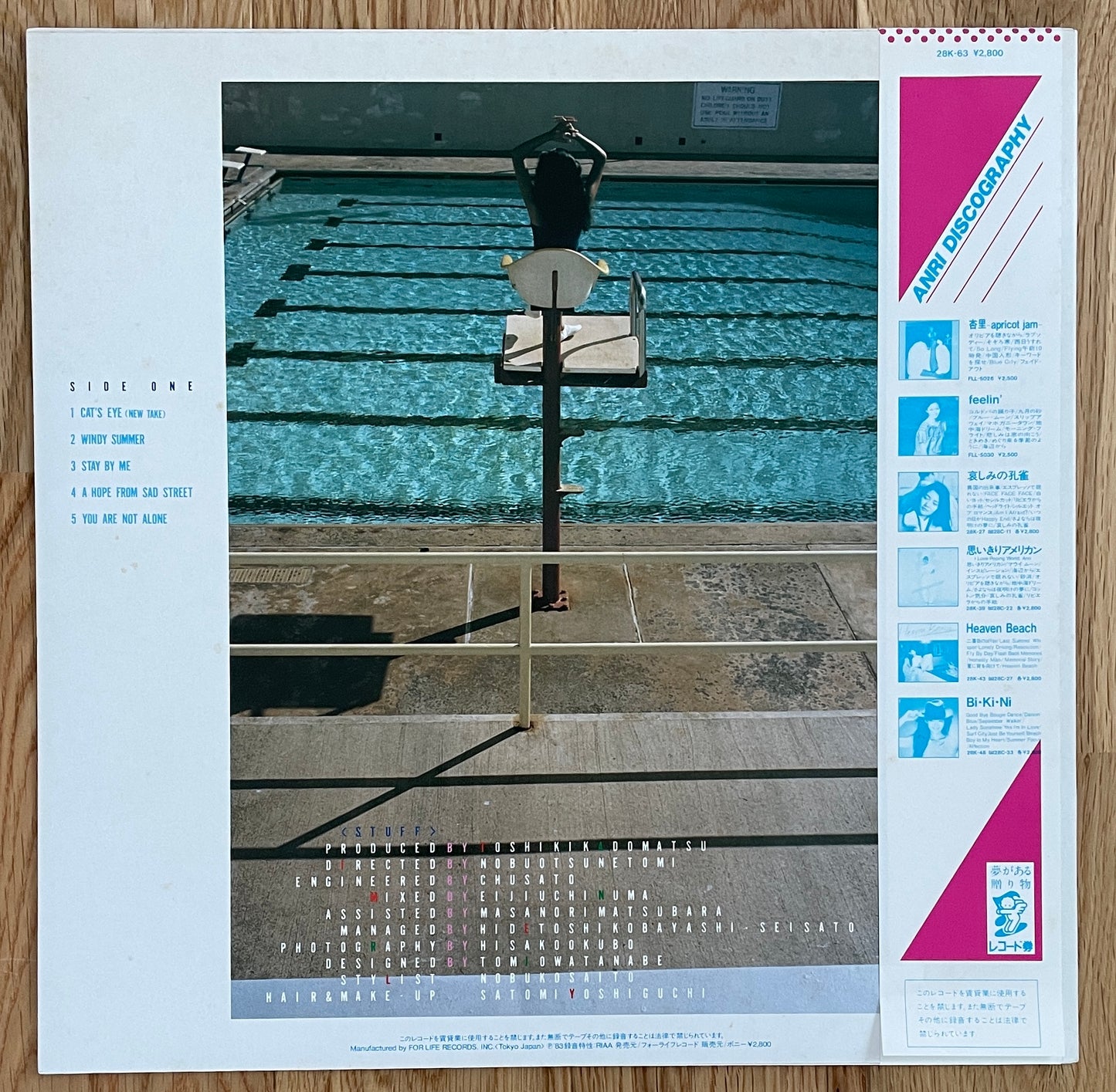 Anri “Timely” (1983) First Press