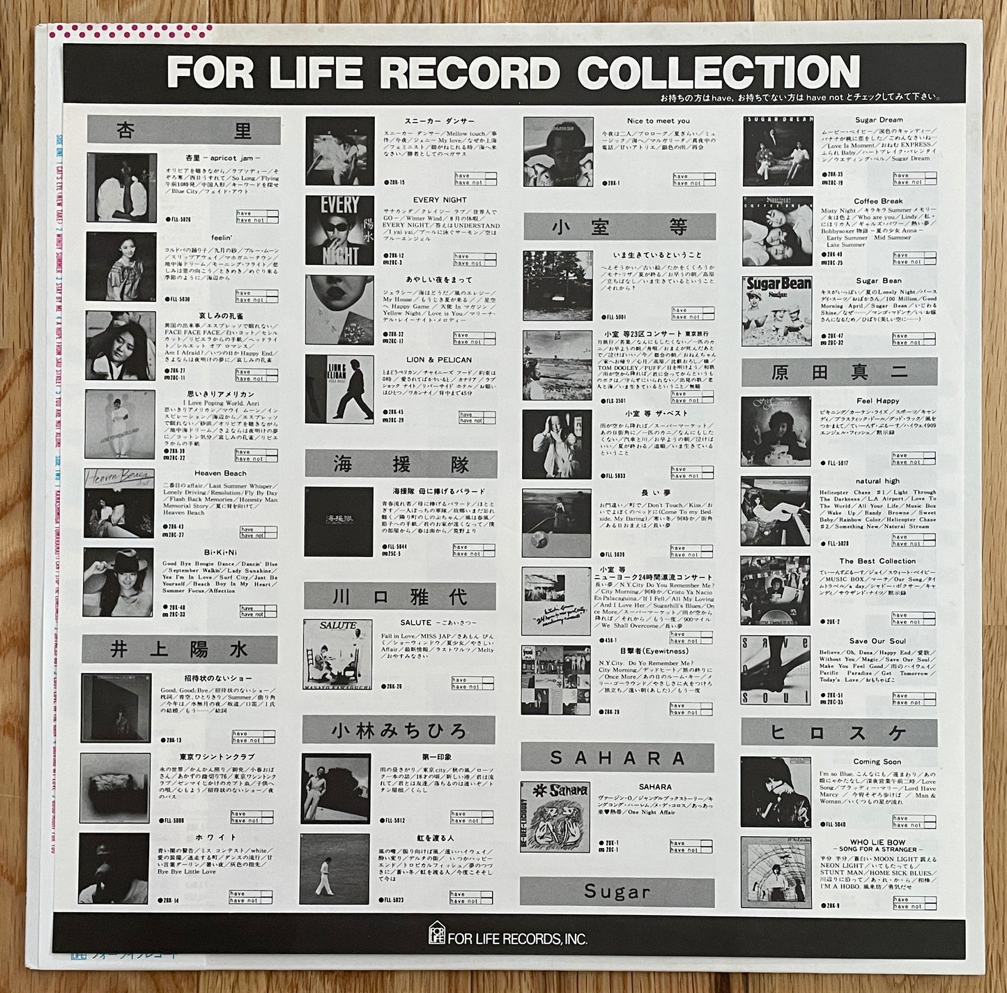 Anri “Timely” (1983) First Press