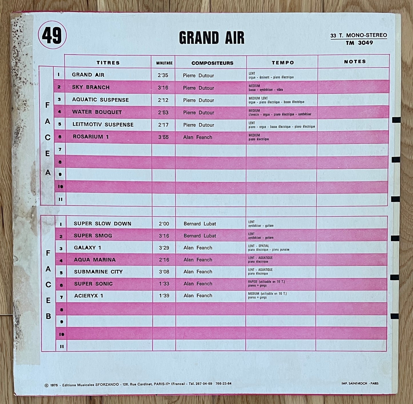 Grand Air (1975)