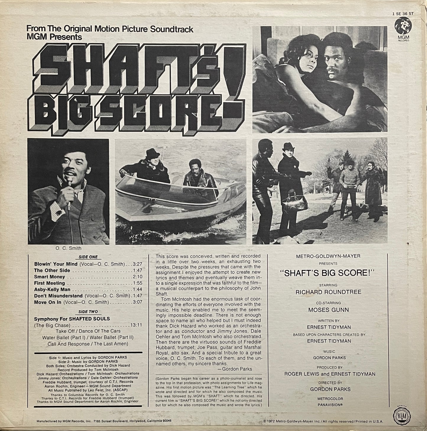 Gordon Parks "Shaft's Big Score!" (1972)