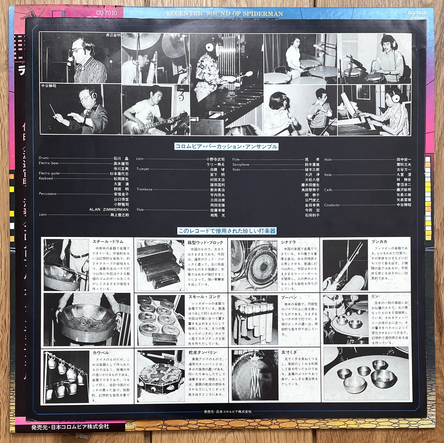 Chumei Watanabe “Eccentric Sounds Of Spider-Man” (1978)
