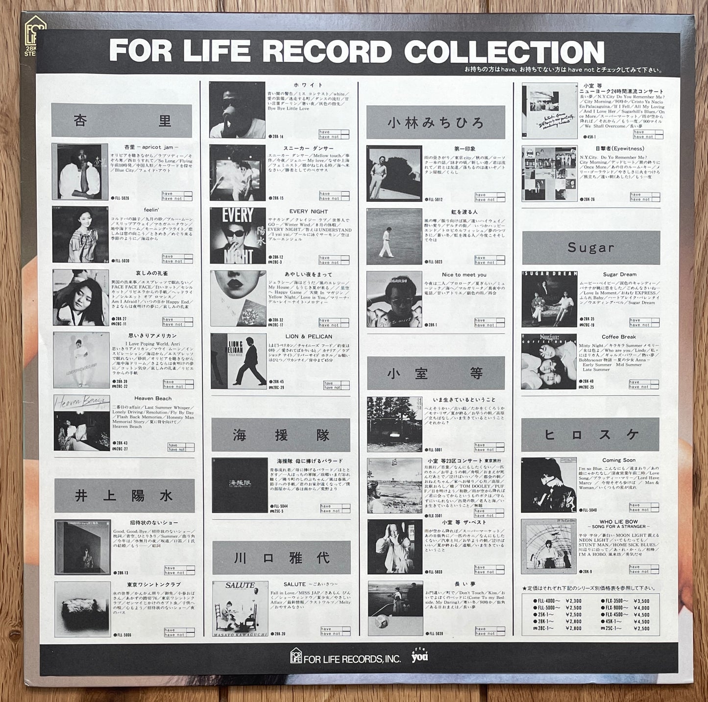 Anri “Bi Ki Ni” (1983)