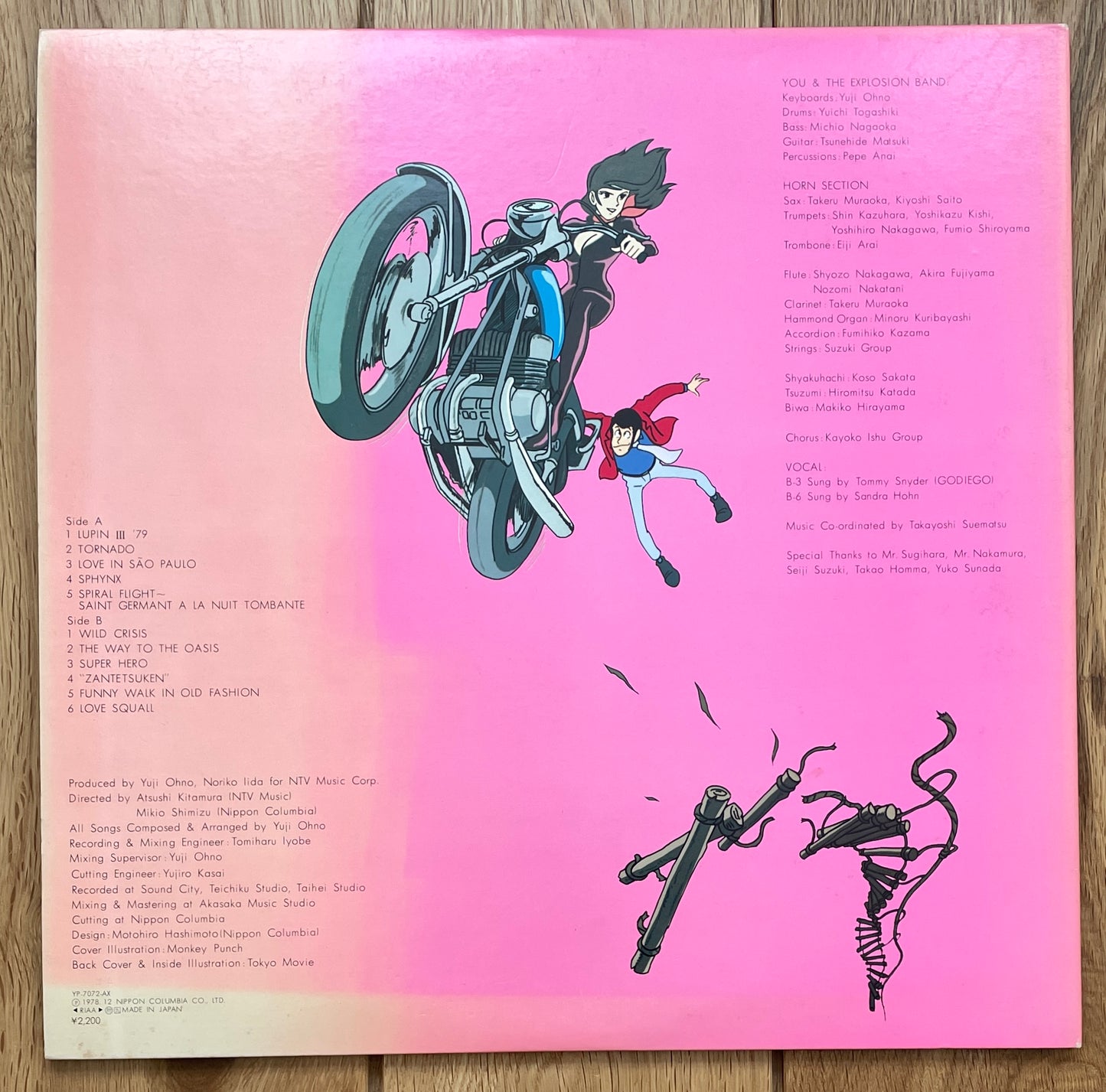 Lupin The 3rd OST 2 (1978)