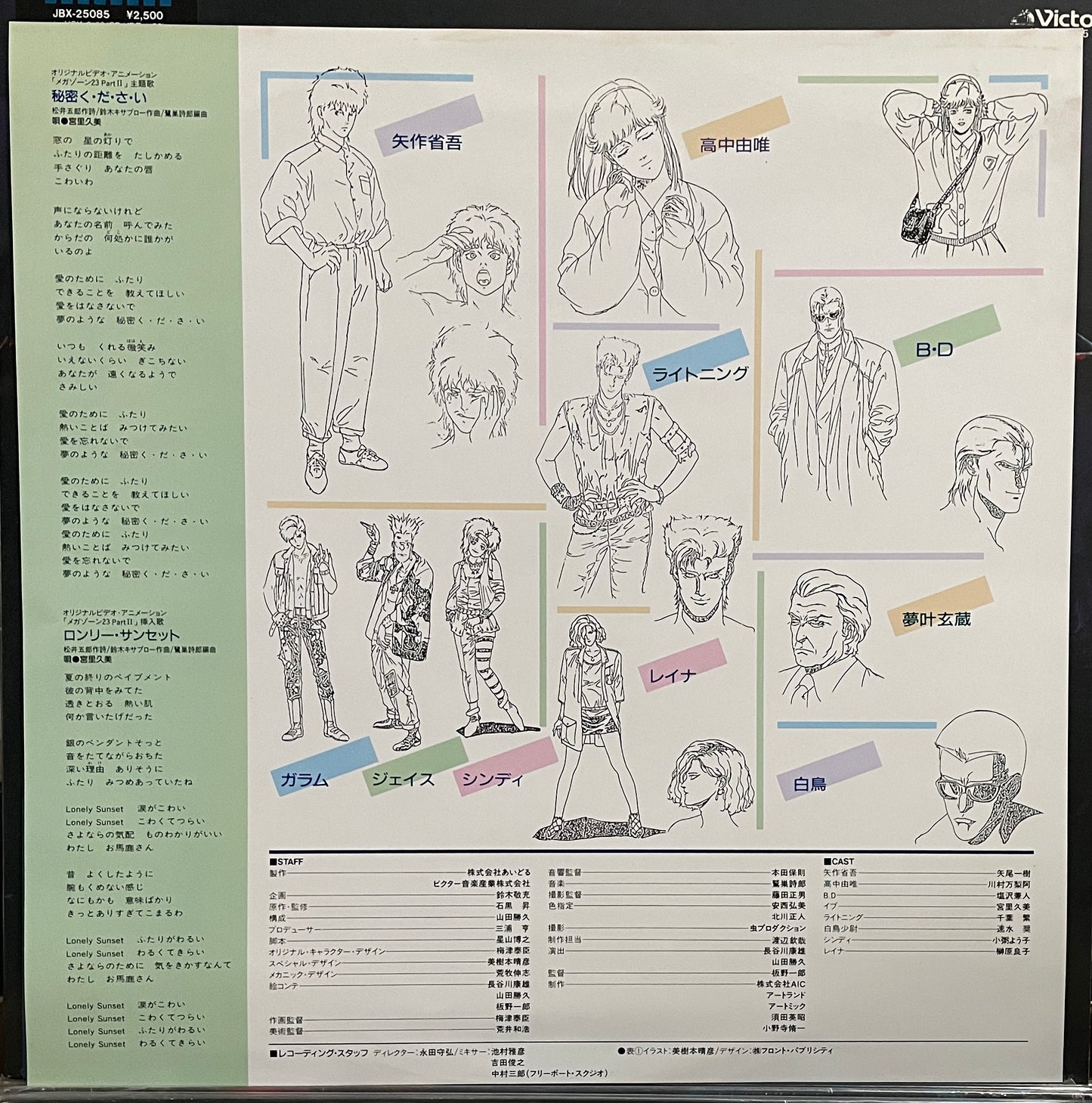 Megazone 23 Part II OST (1986)