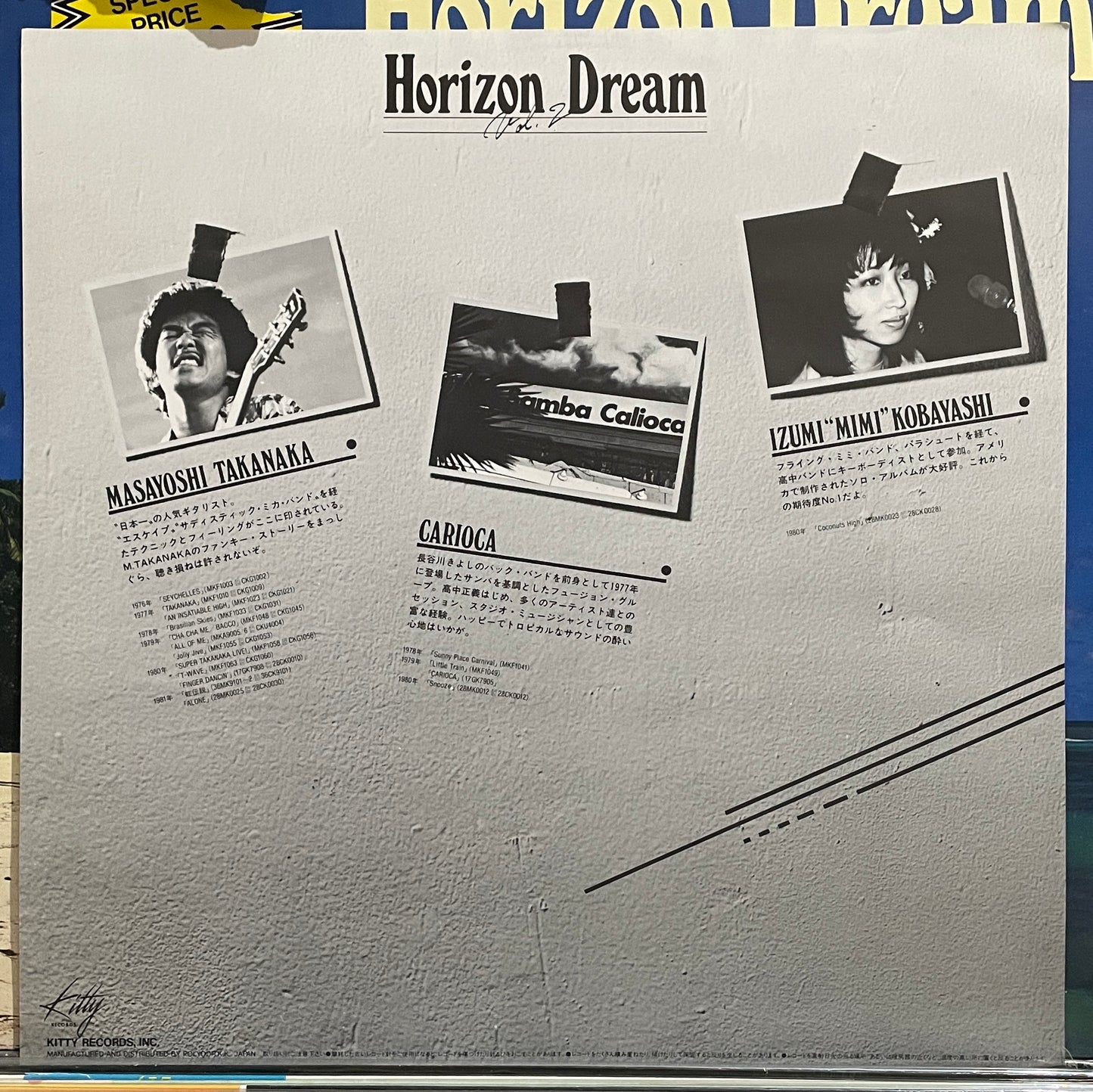 Masayoshi Takanaka “Horizon Dream Vol. 2” (1982)