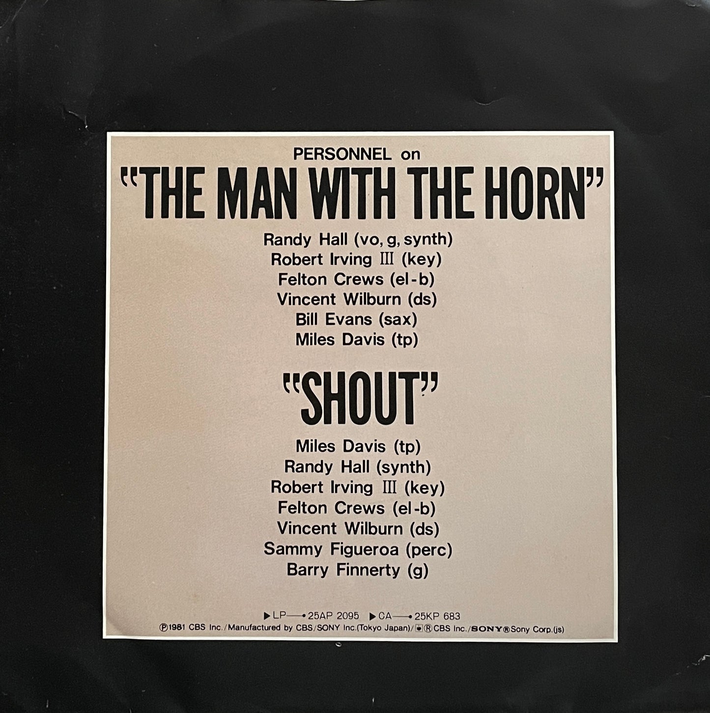 Miles Davis "The Man With The Horn" 45 (1981)