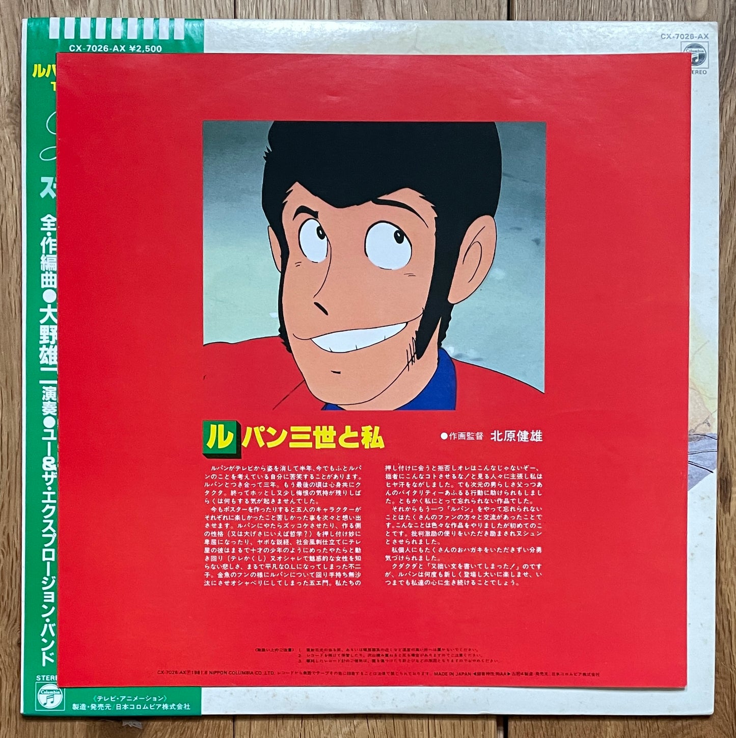 Lupin The 3rd TV anime BGM (1981)