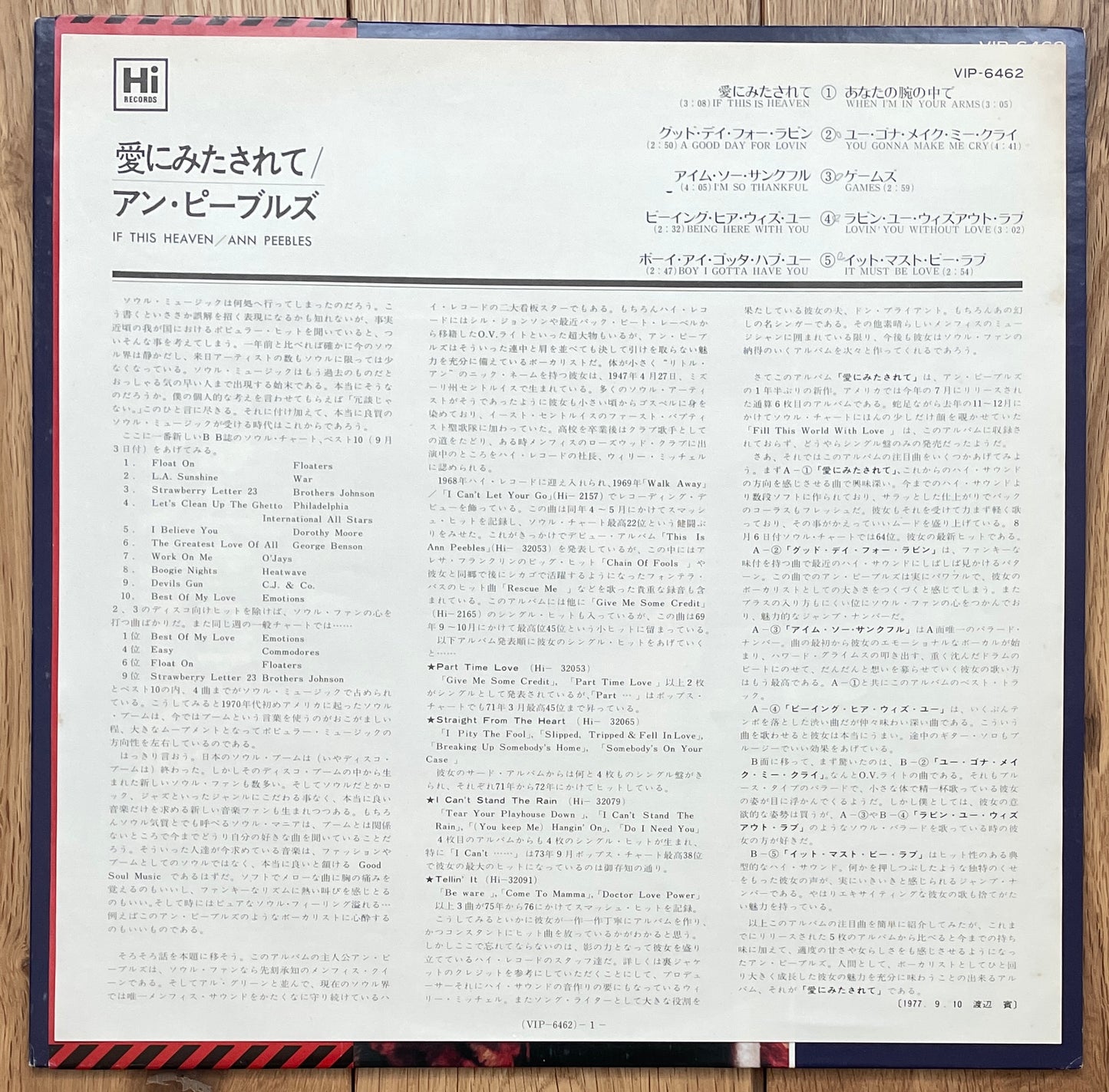 Ann Peebles “If This Is Heaven” (1977)