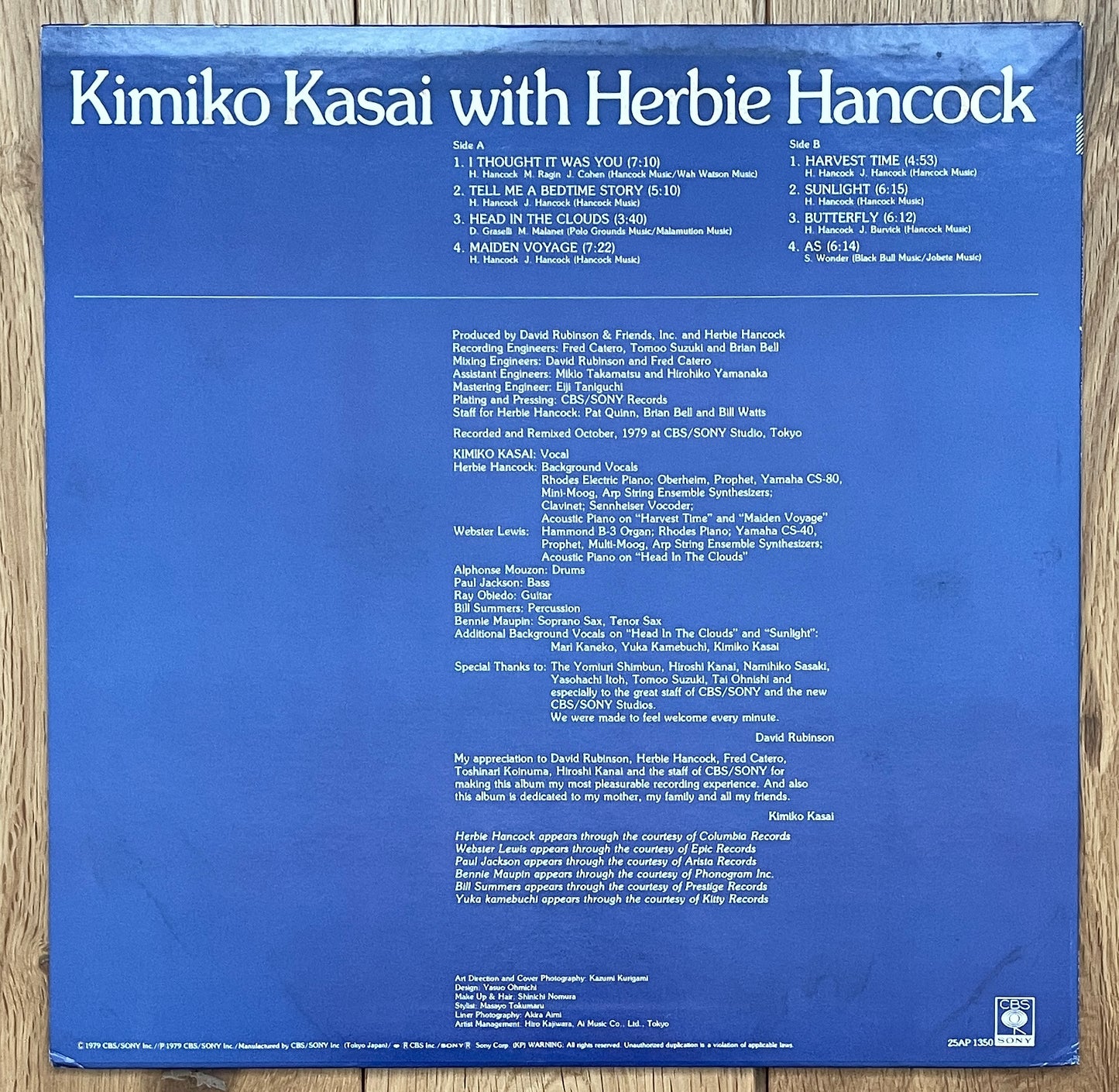 Kimiko Kasai with Herbie Hancock “Butterfly” (1979)