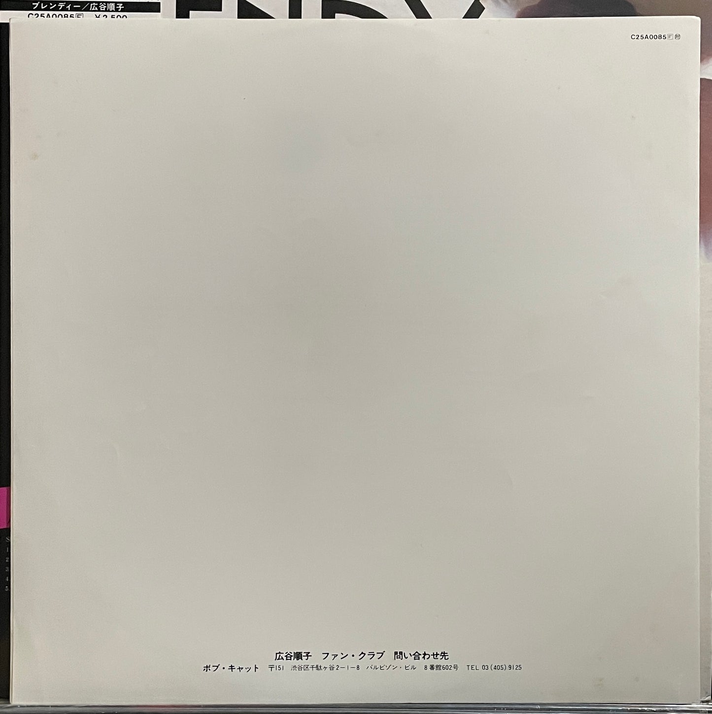 Junko Hirotani “Blendy” (1980)