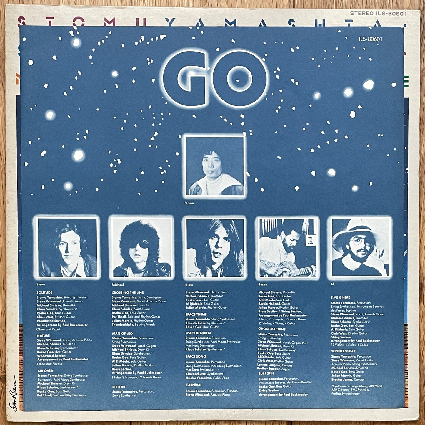 Stomu Yamashita / Steve Winwood / Michael Shrieve “Go” (1976)