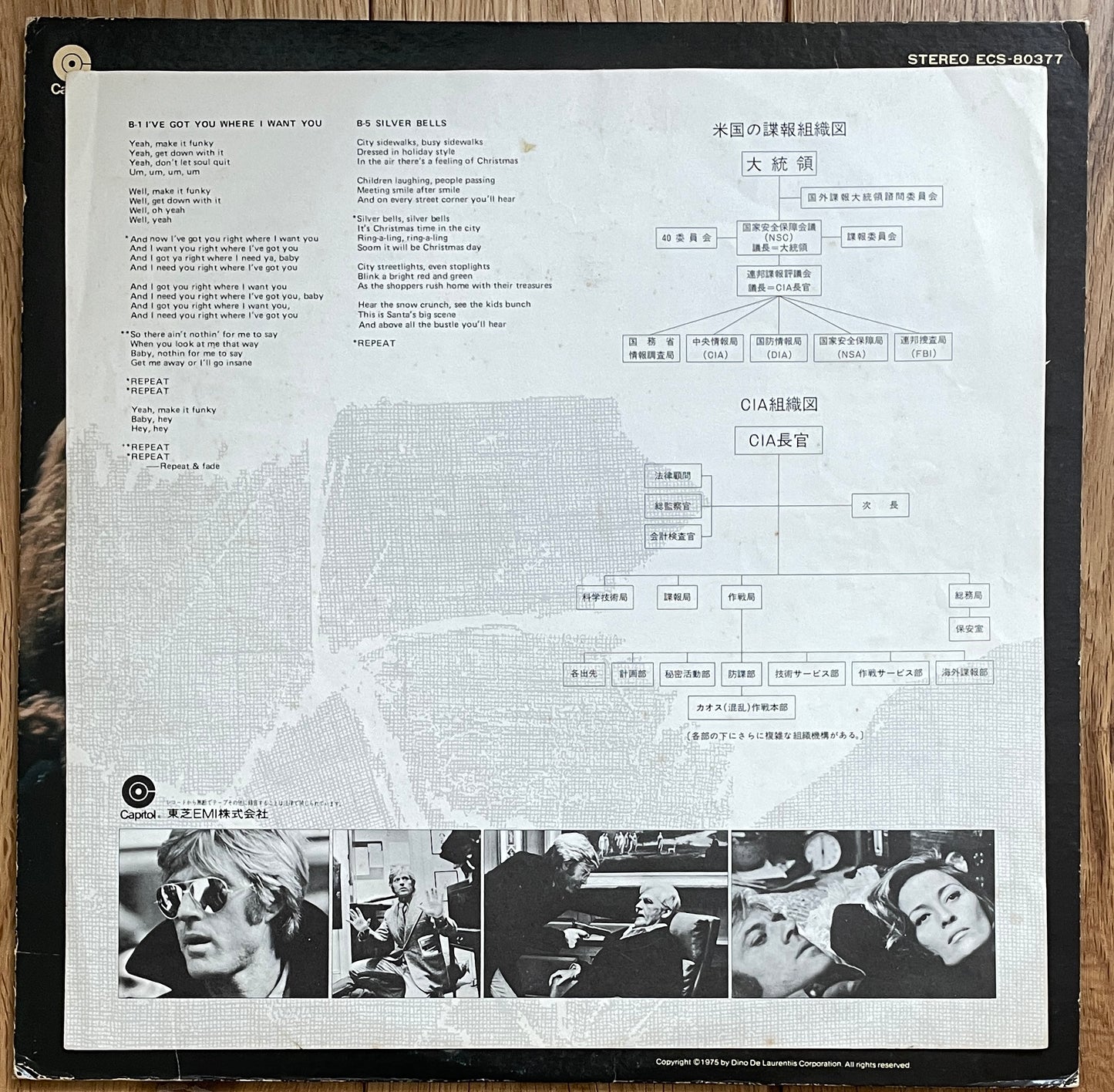 Dave Grusin “3 Days Of The Condor” OST (1975)
