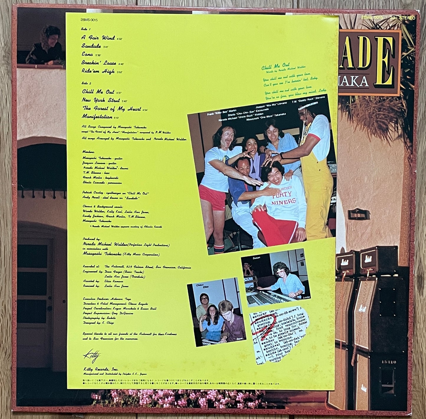 Masayoshi Takanaka “Saudade” (1982)