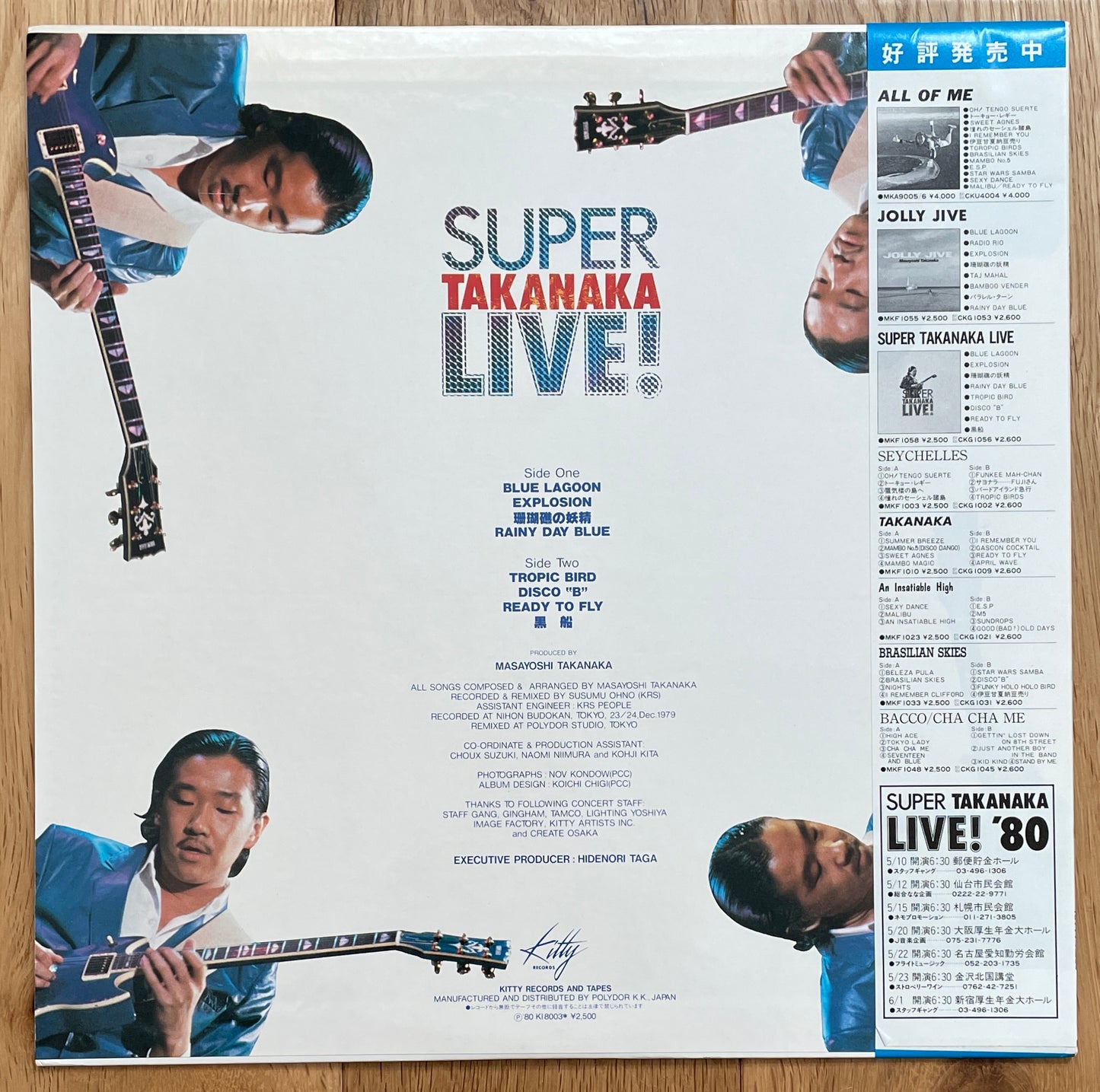 Masayoshi Takanaka “Super Live” (1980)
