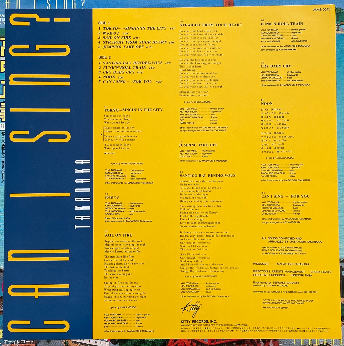 Masayoshi Takanaka “Can I Sing” (1983)