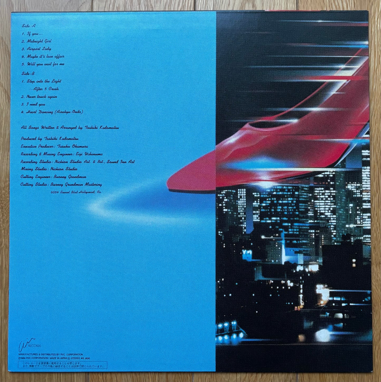 Toshiki Kadomatsu “After 5 Clash” (1984)