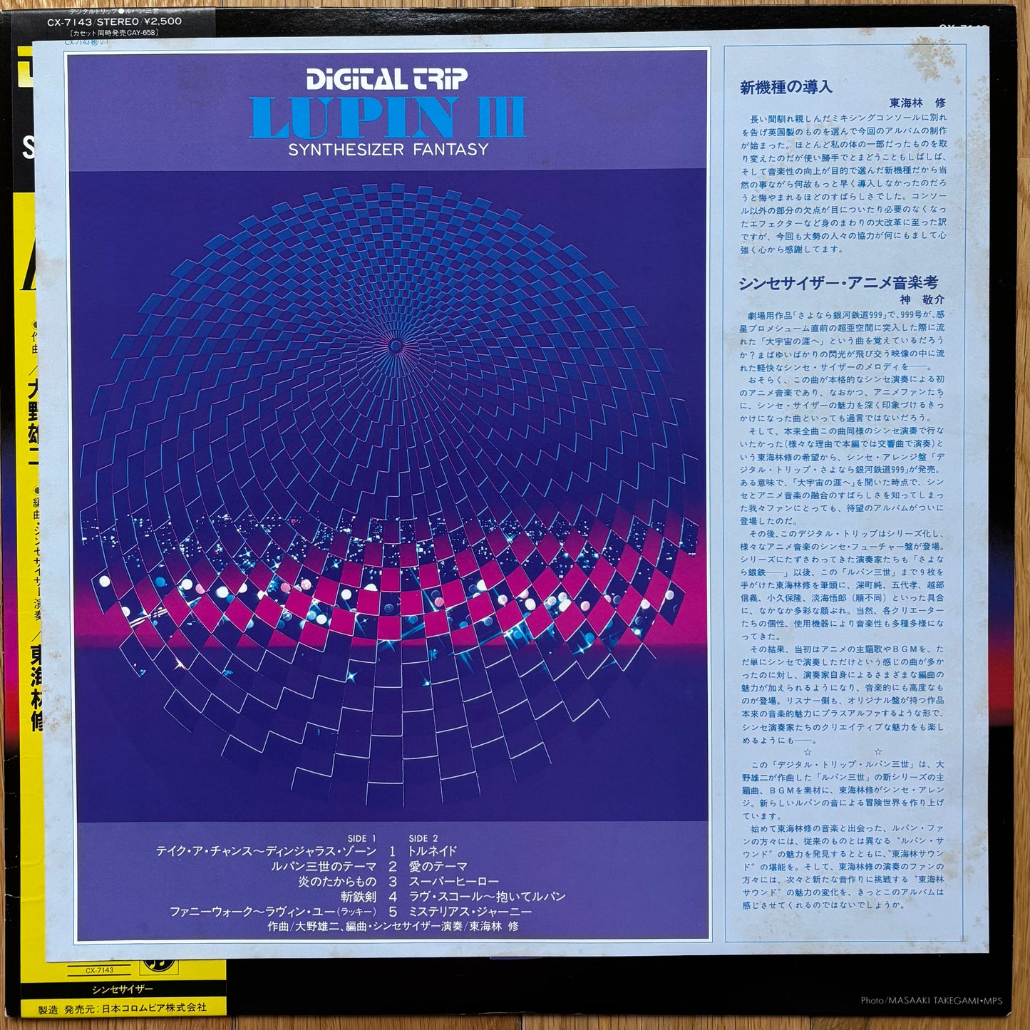 Yuji Ohno & Osamu Shoji “Lupin The 3rd - Synthesizer Fantasy (1984)