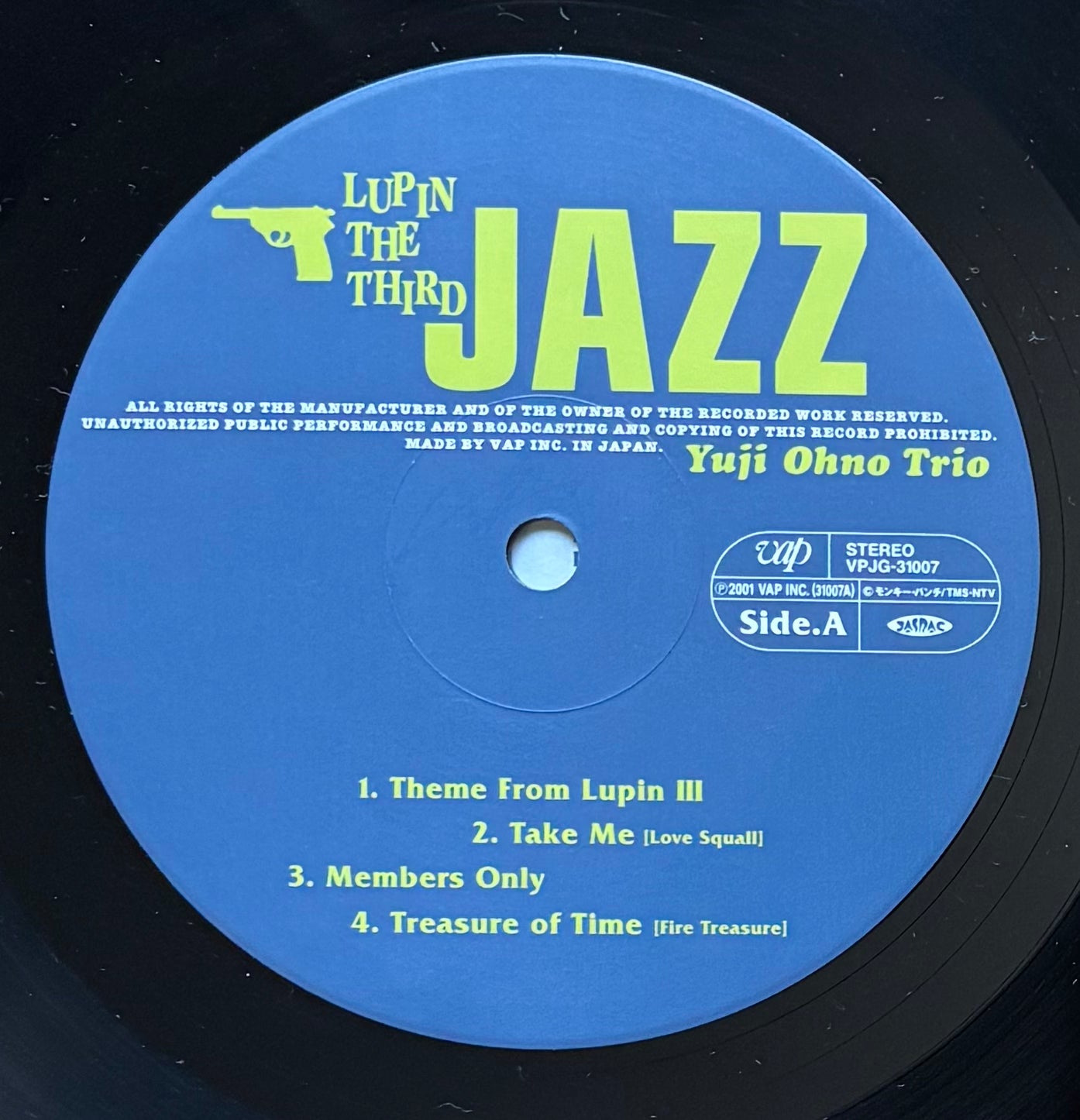 Yuji Ohno Trio “Lupin The Third - Jazz “ (2001)