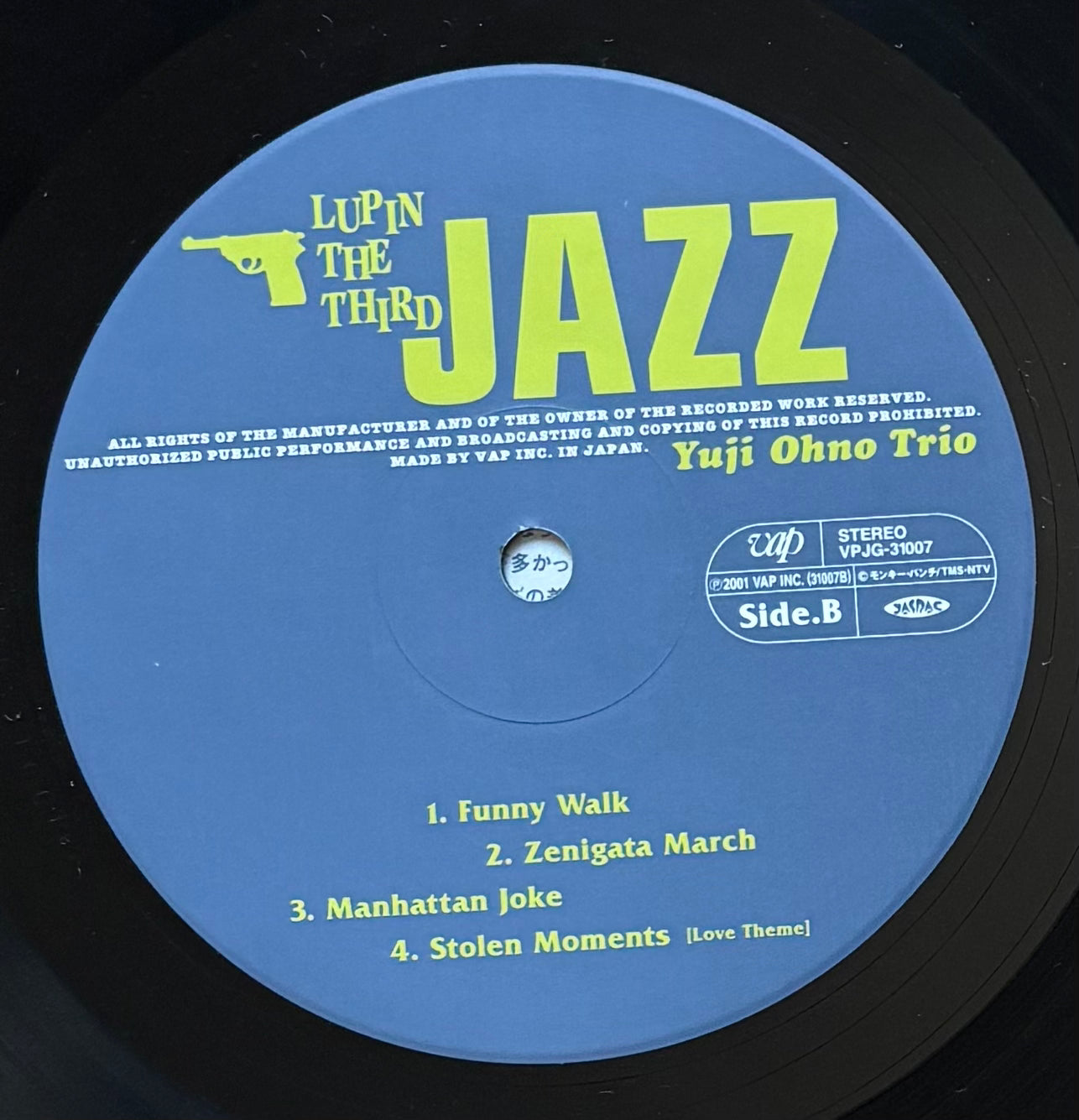 Yuji Ohno Trio “Lupin The Third - Jazz “ (2001)