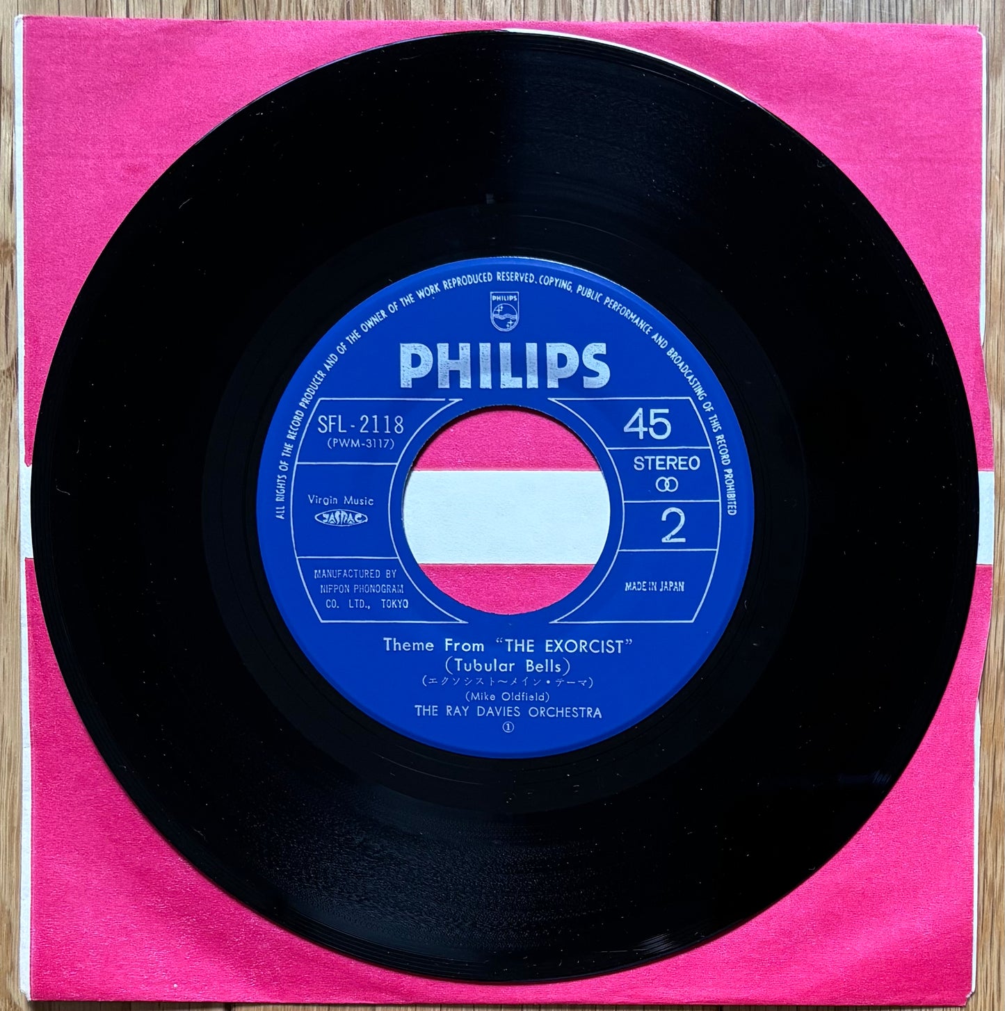 Chris Carpenter and Orchestra / The Ray Davies Orchestra “The Omen / The Exorcist” (1976)