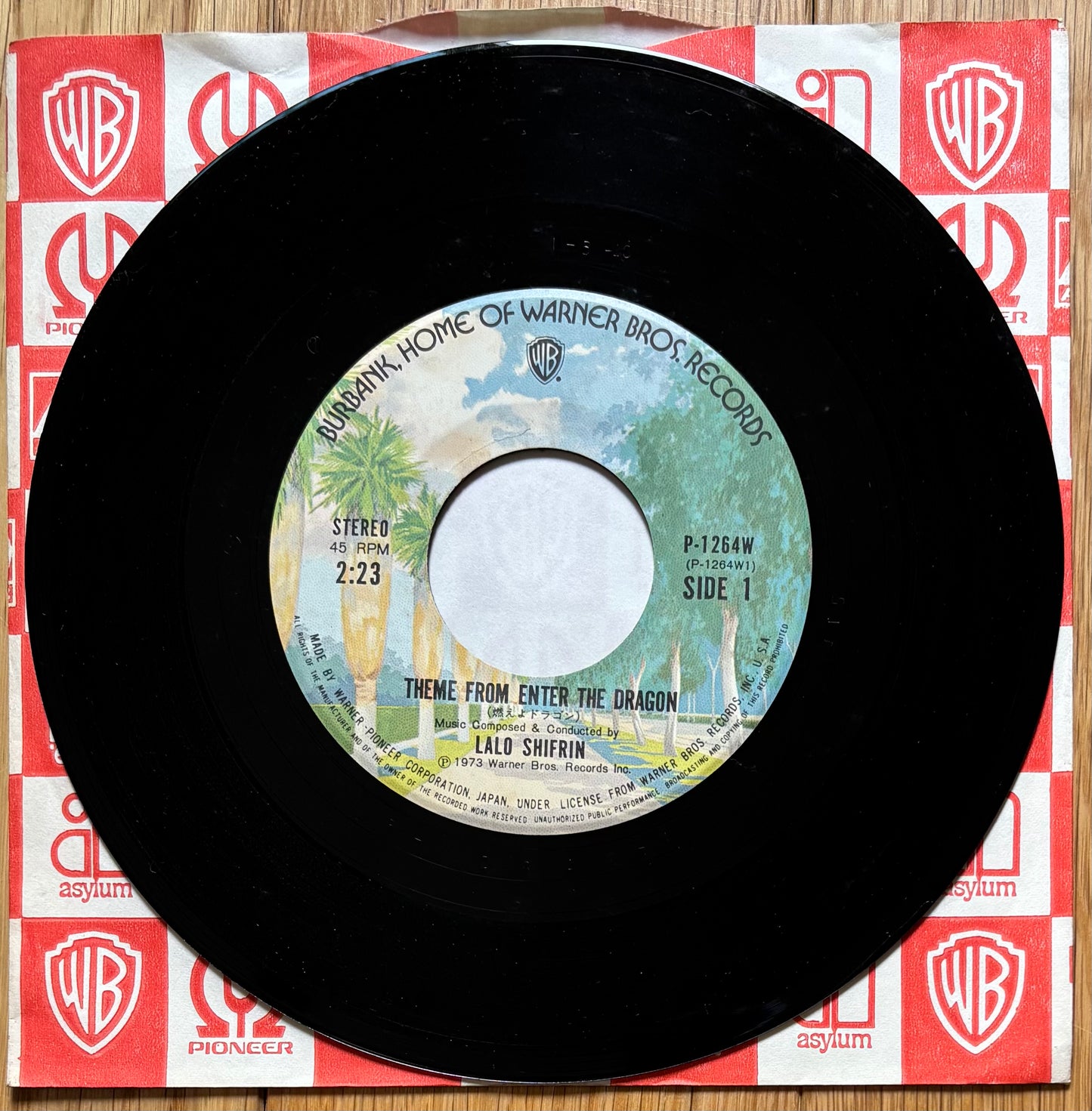 Lalo Schifrin “Theme From Enter The Dragon” c/w “Big Battle” (1973)