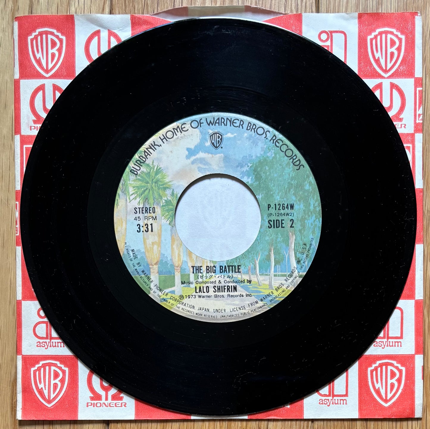 Lalo Schifrin “Theme From Enter The Dragon” c/w “Big Battle” (1973)
