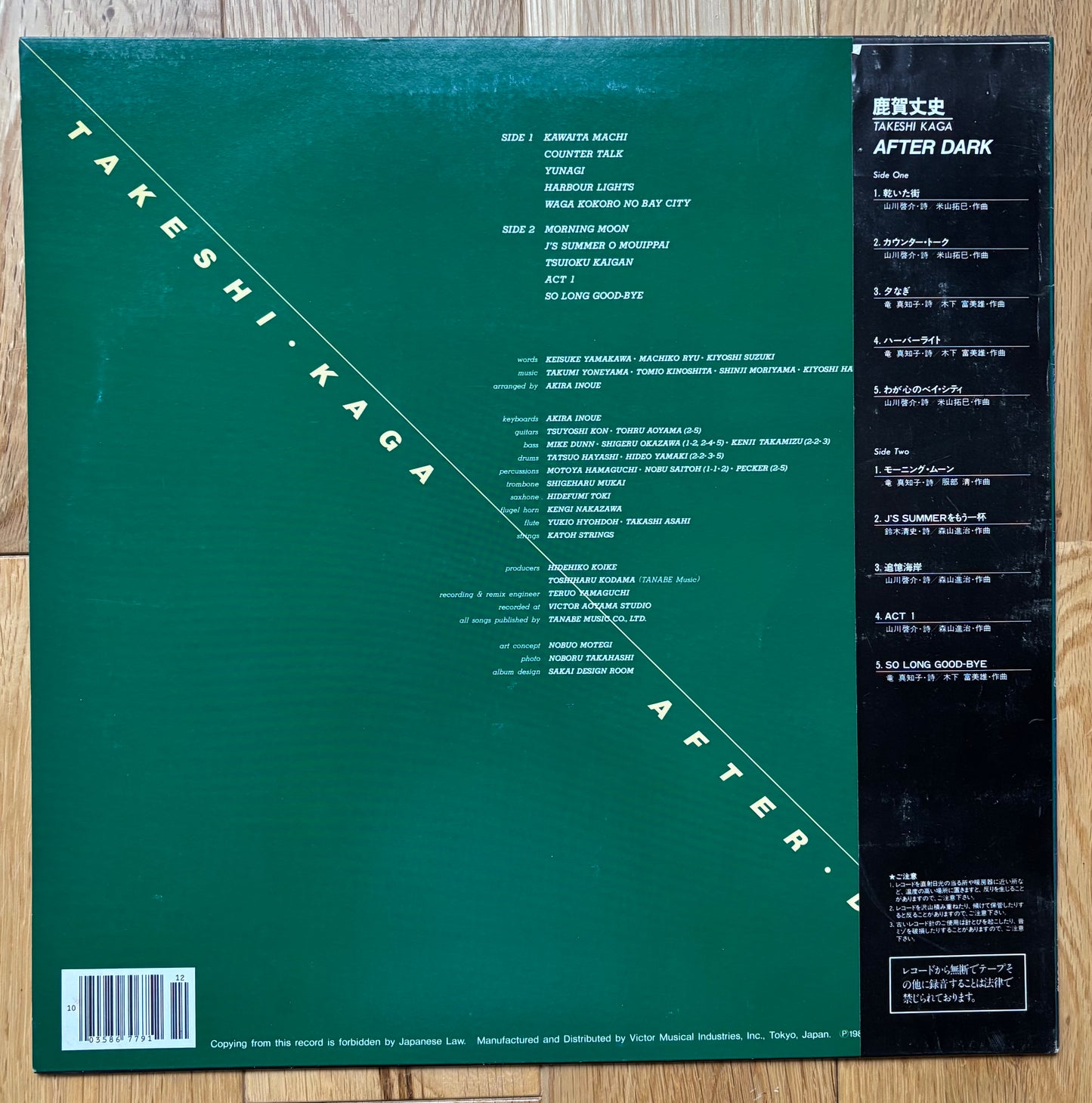 Takeshi Kaga “After Dark” (1981)