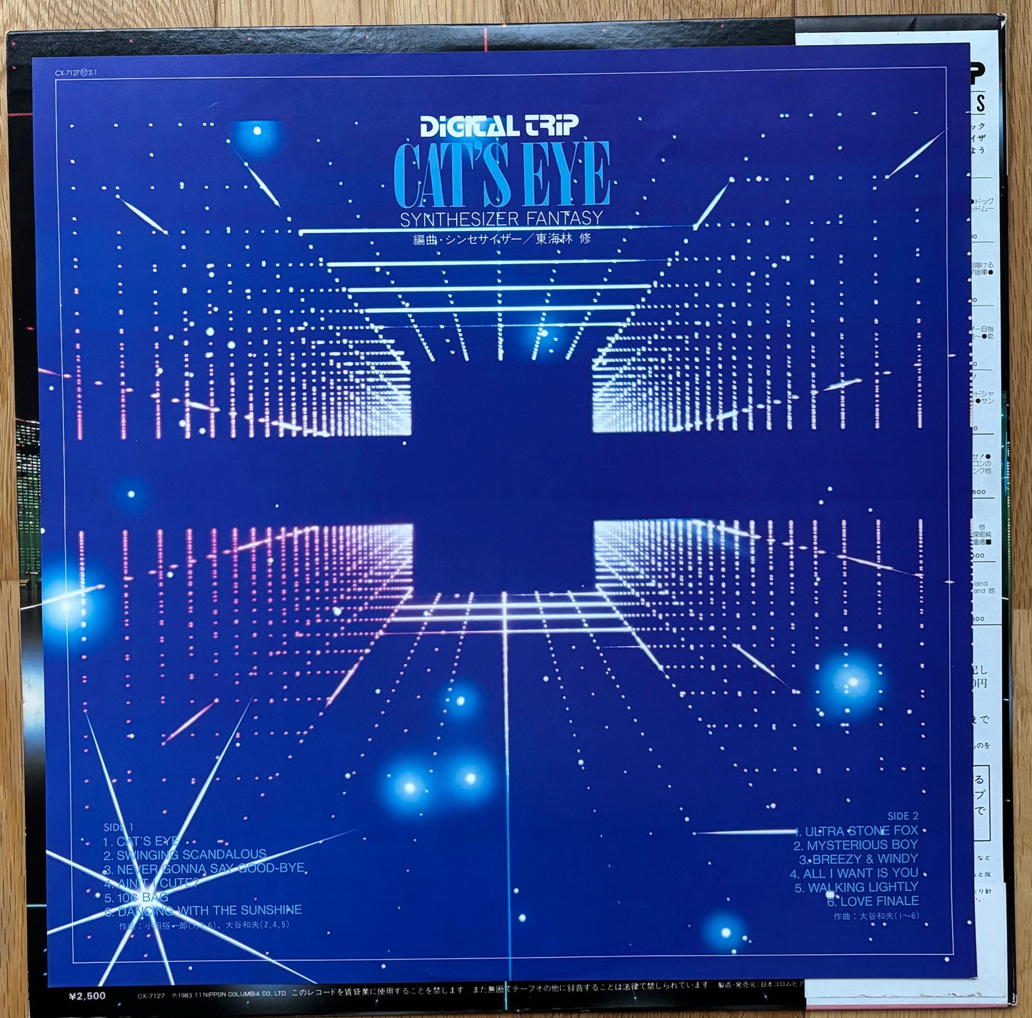 Osamu Shoji “Cat’s Eye - Synthesizer Fantasy” (1983)