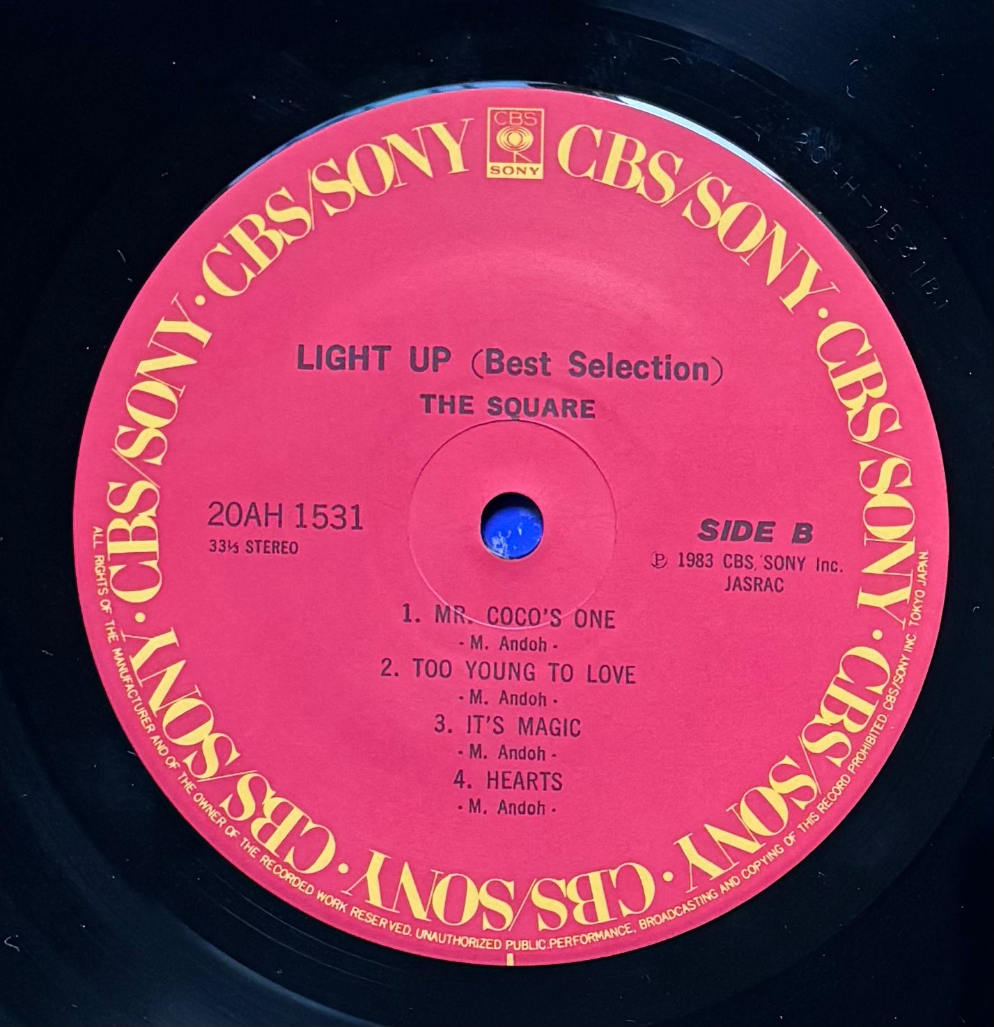 The Square “Light Up” (1983)