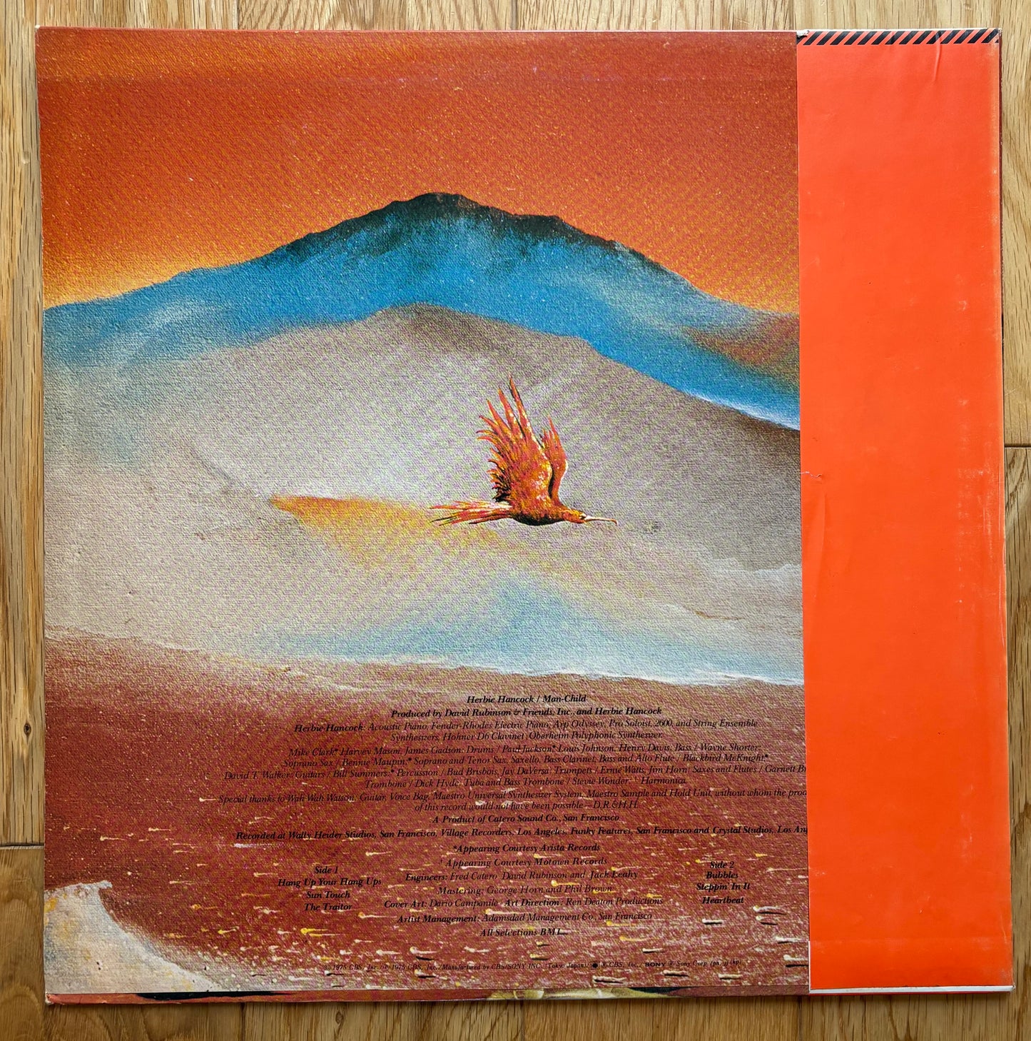 Herbie Hancock “Man-Child” (1975) Japanese Press