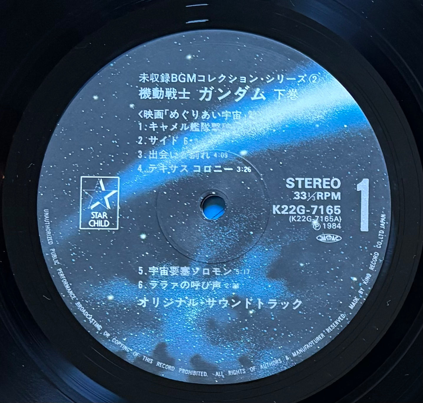 Mobile Suit Gundam BGM (1984)