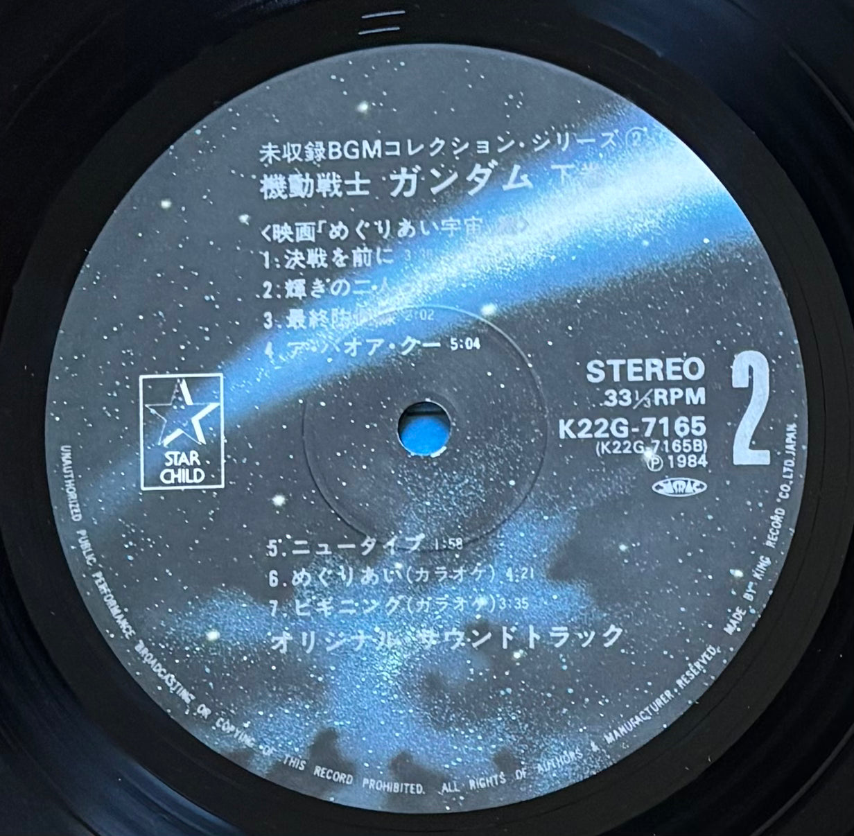 Mobile Suit Gundam BGM (1984)