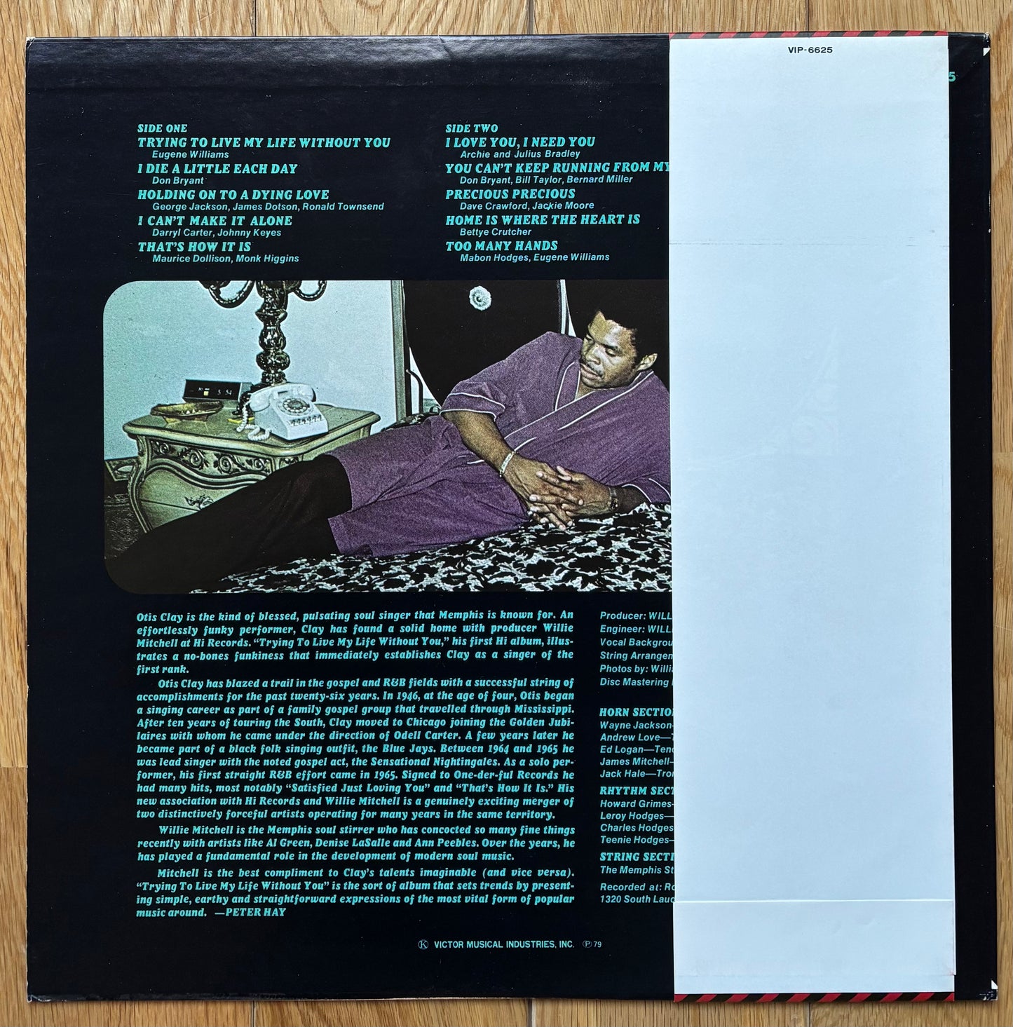 Otis Clay “Trying To Live My Life Without You” (1979) - Japanese reissue