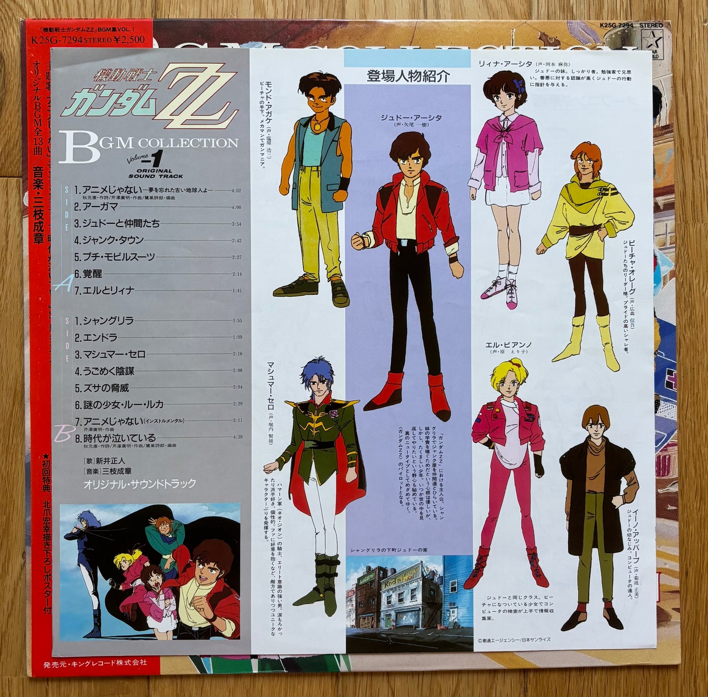 Mobile Suit Gundam ZZ BGM Collection Vol. 1 (1986)