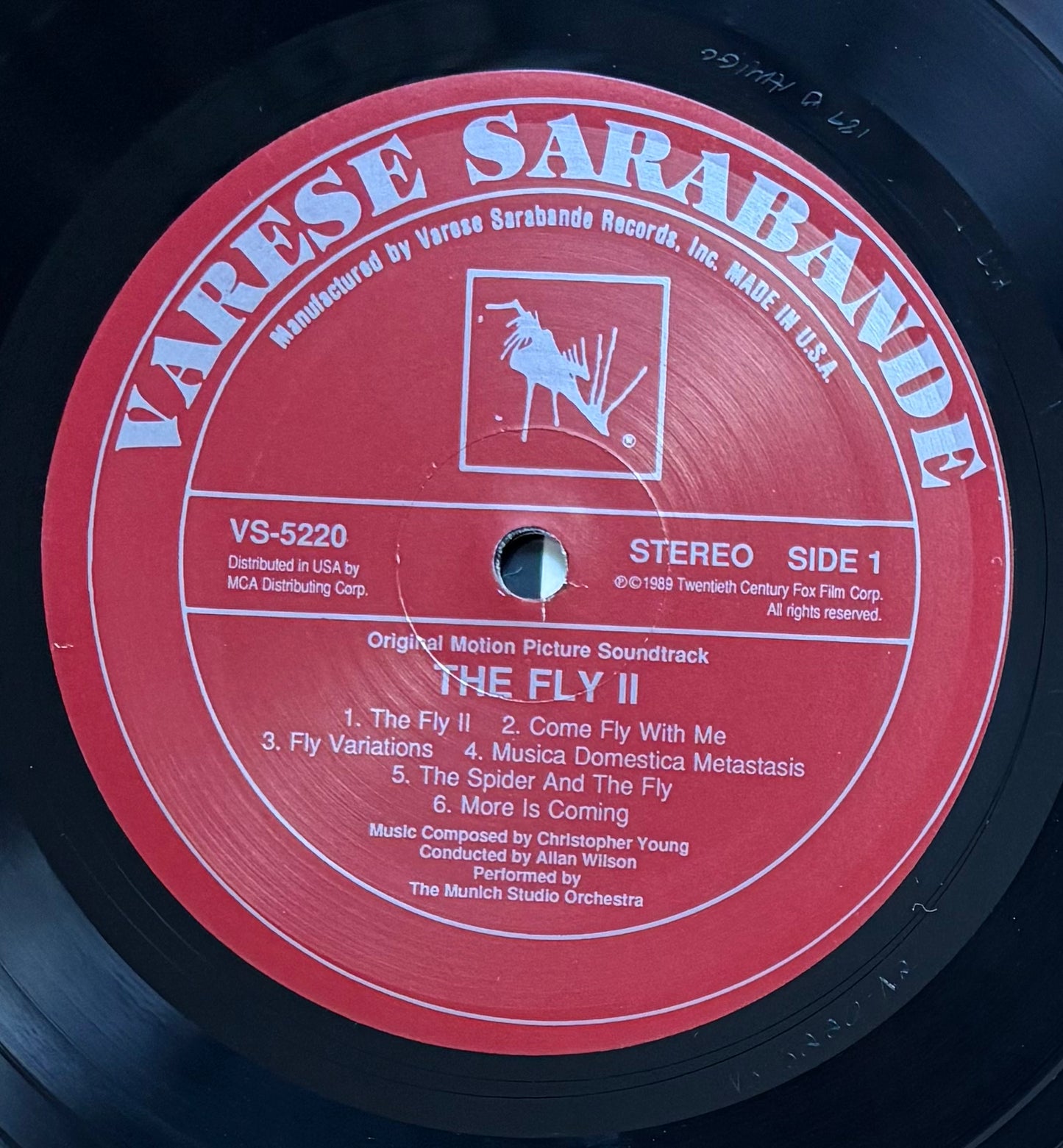 The Fly II OST (1989) Original US Press