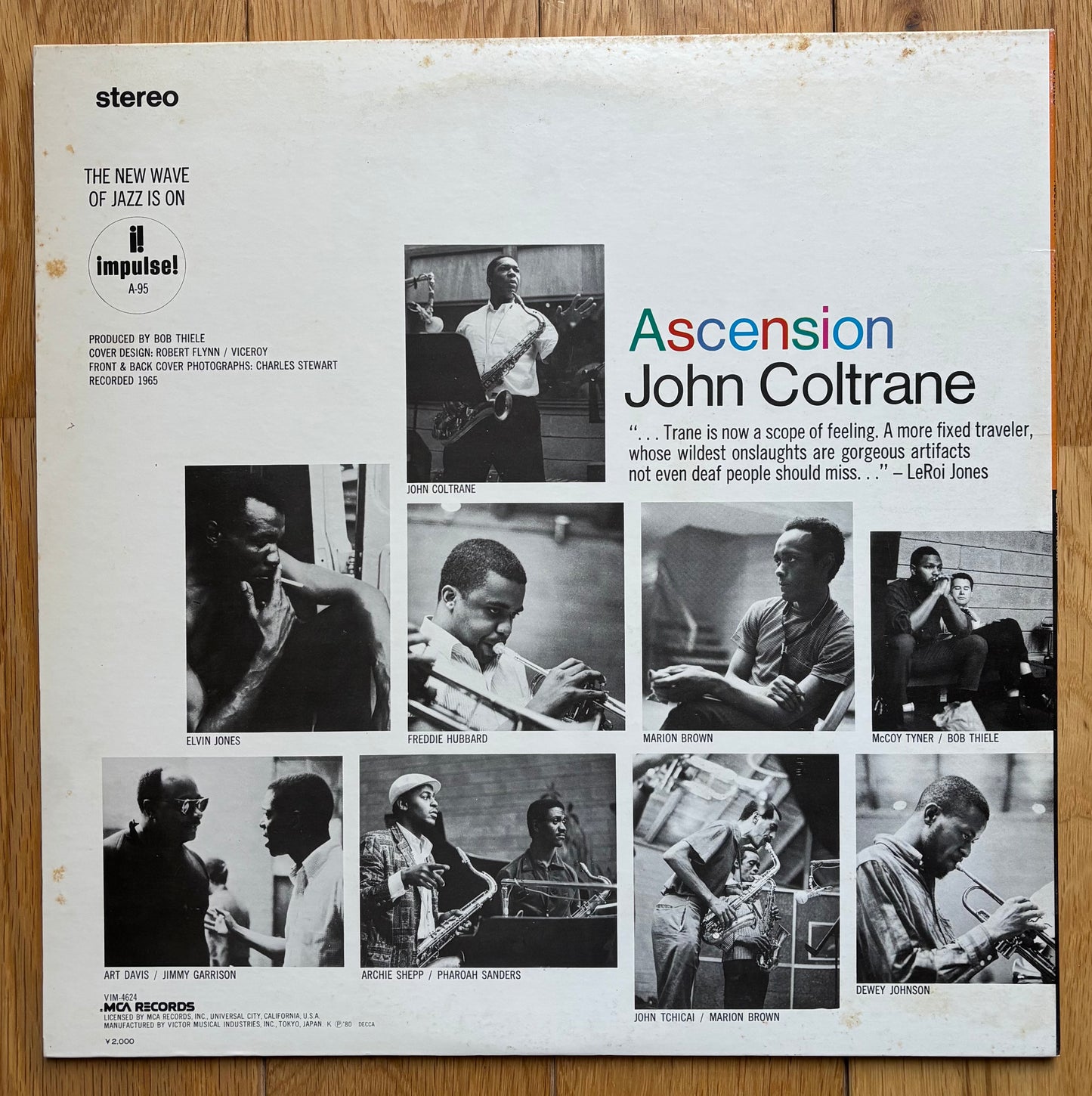 John Coltrane “Ascension” (1980) - Japanese Reissue