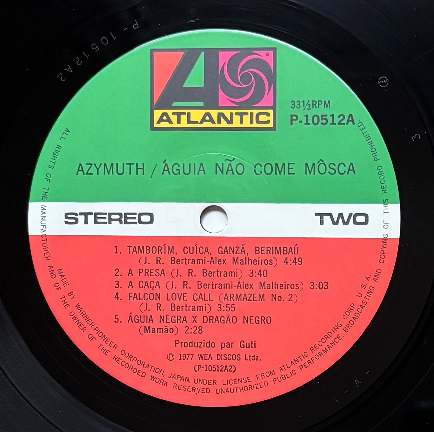 Azymuth "Águia Não Come Mosca" (1977) Japanese Press