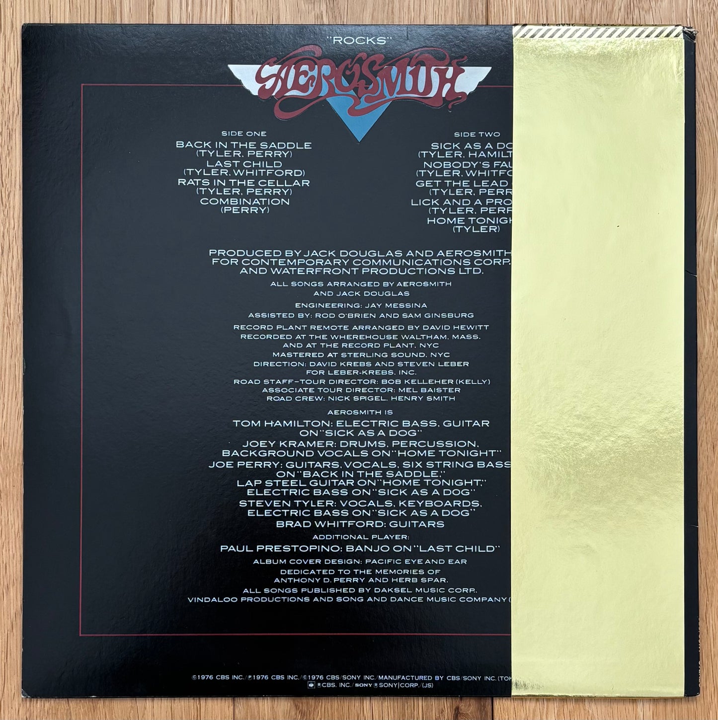 Aerosmith "Rocks" (1978) Japanese Press