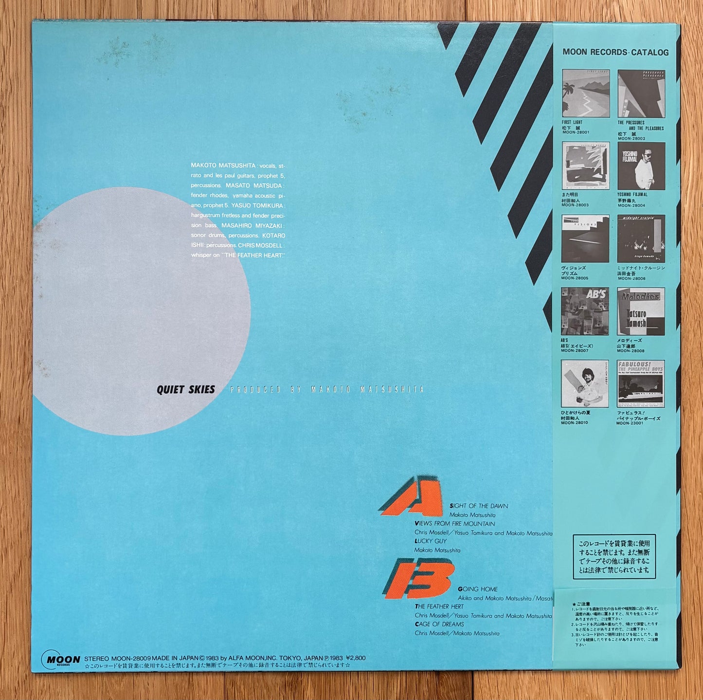 Makoto Matsushita “Quiet Skies” (1983)