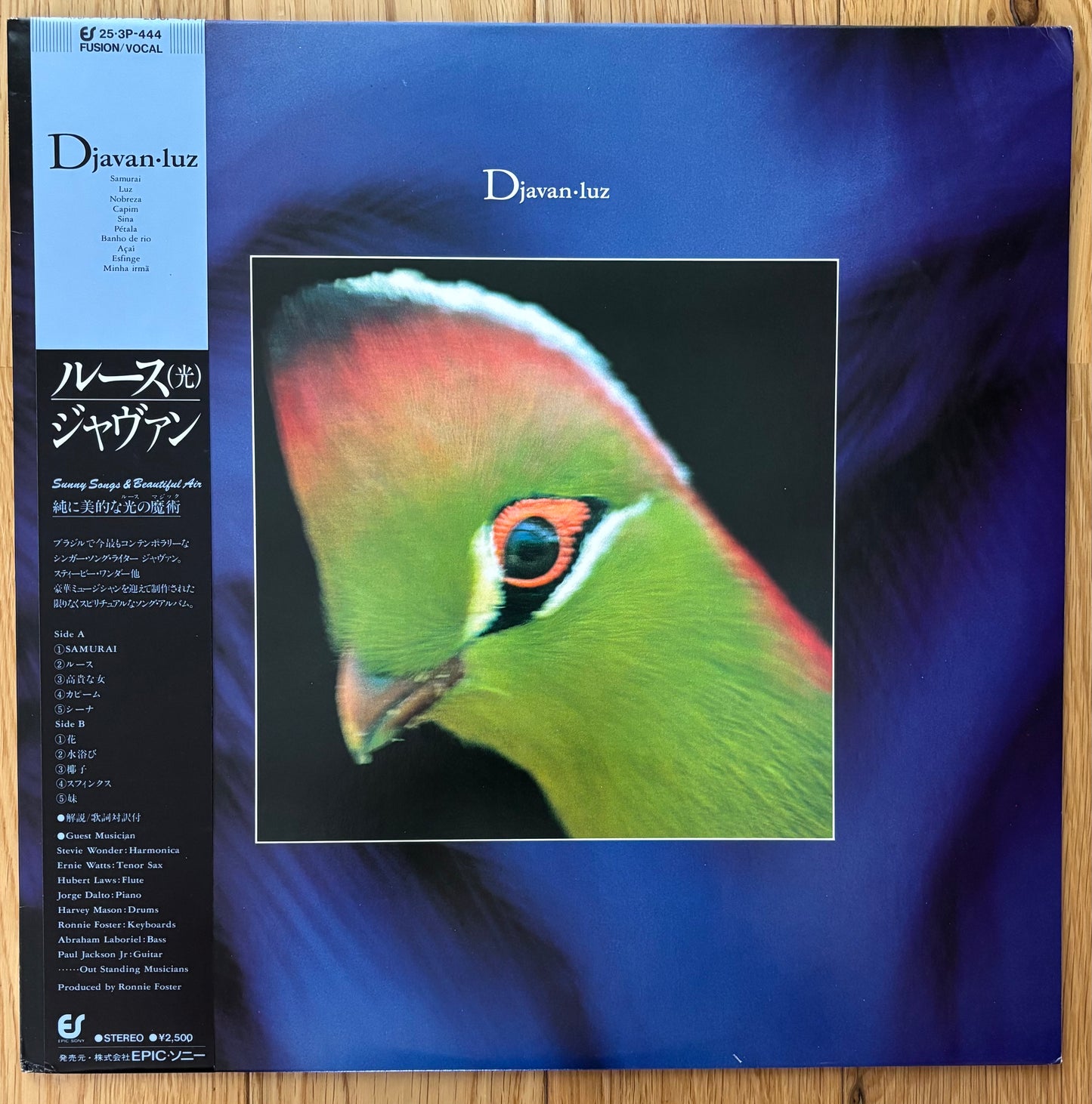 Djavan “Luz” (1982) Japanese Press / Promo