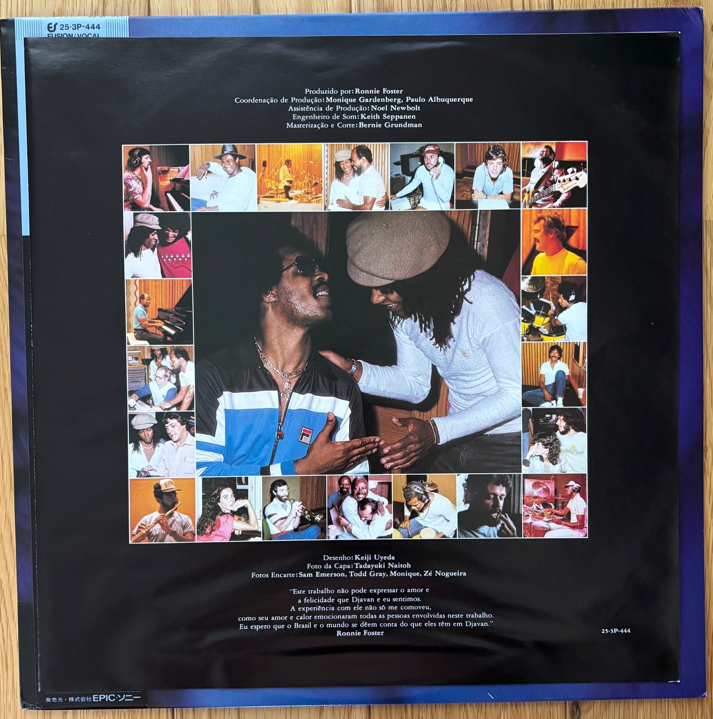 Djavan “Luz” (1982) Japanese Press / Promo