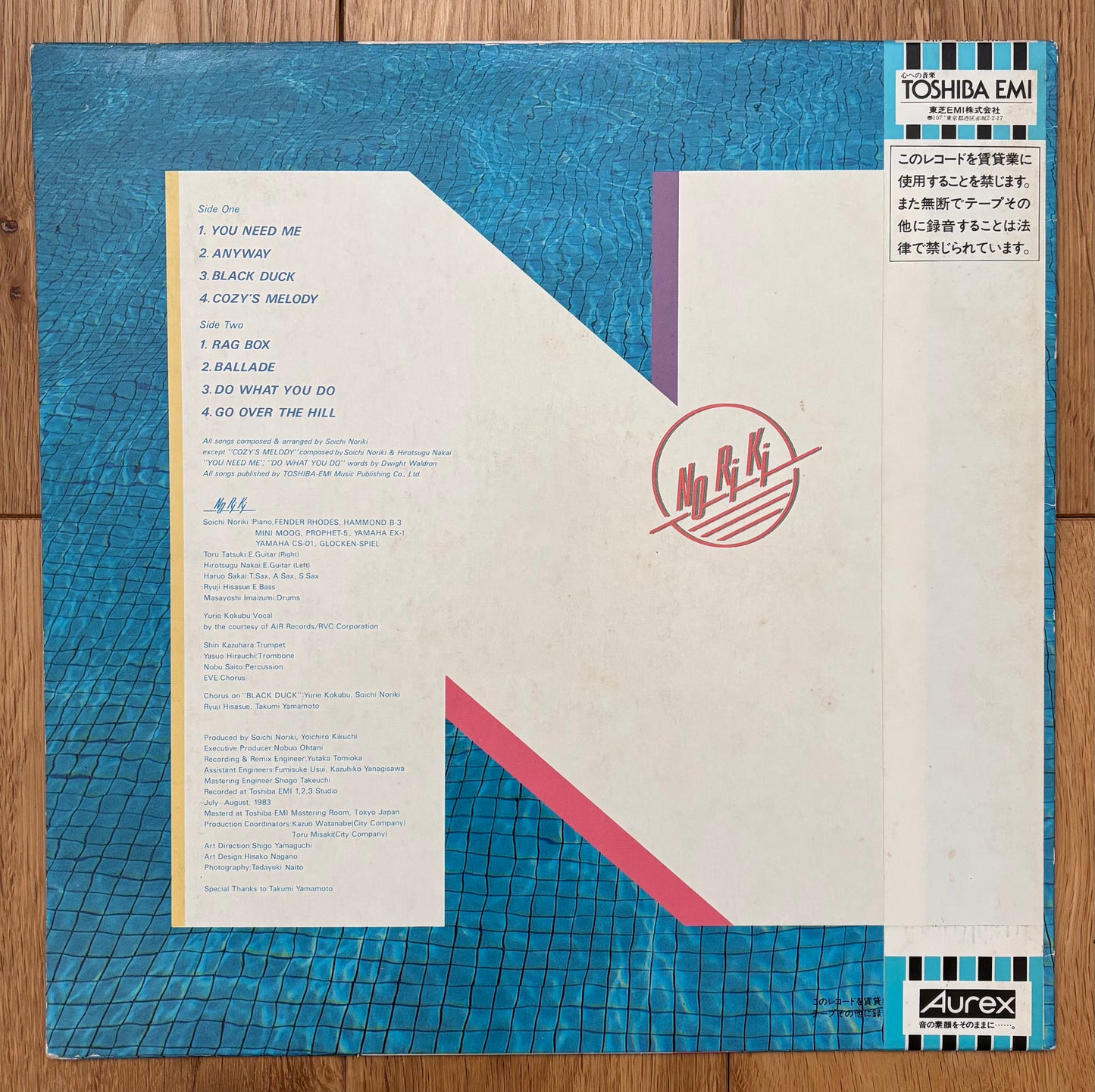 Noriki “Noriki” (1983) First Press / White Label Promo