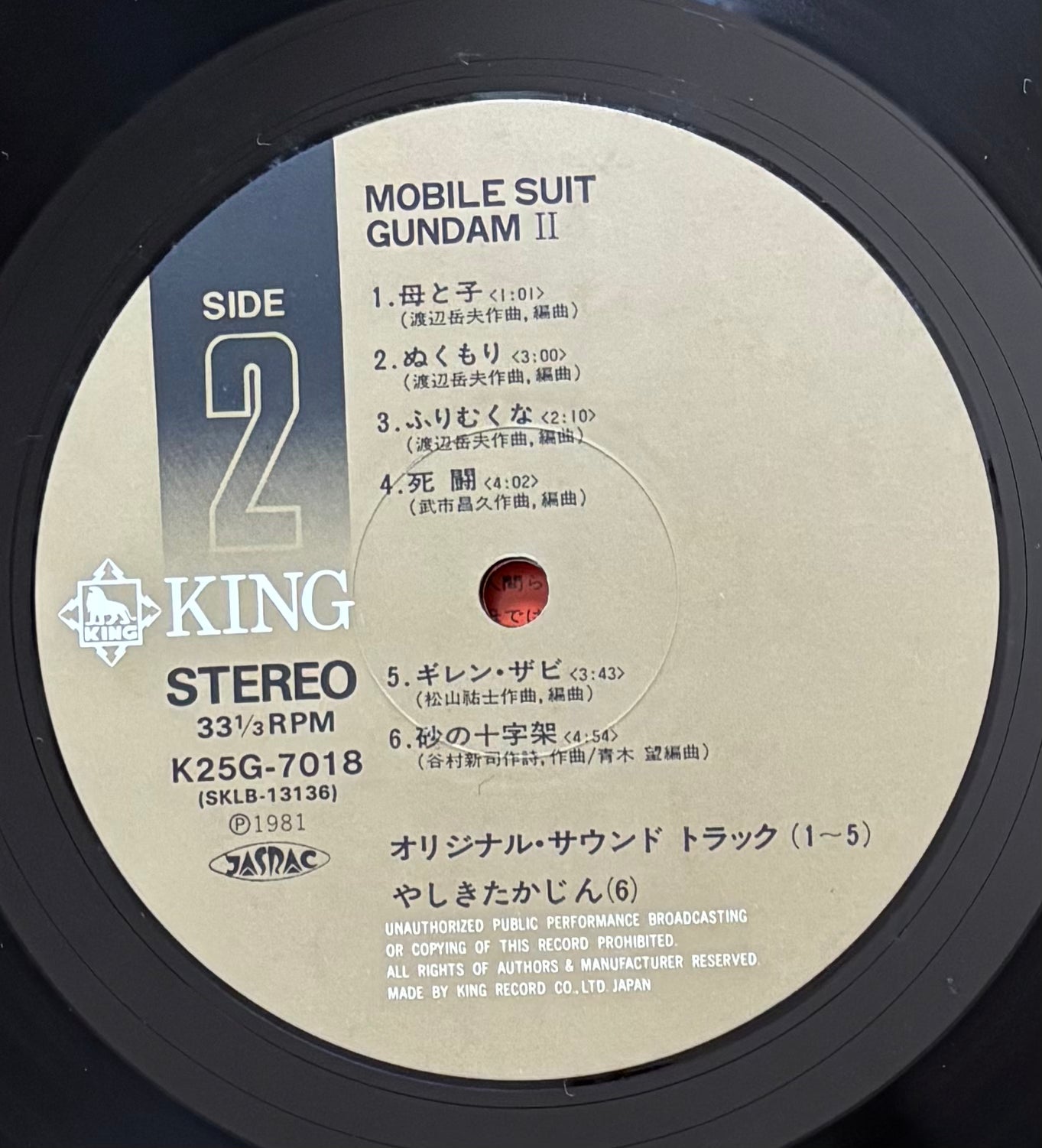 Mobile Suit Gundam BGM II (1981)