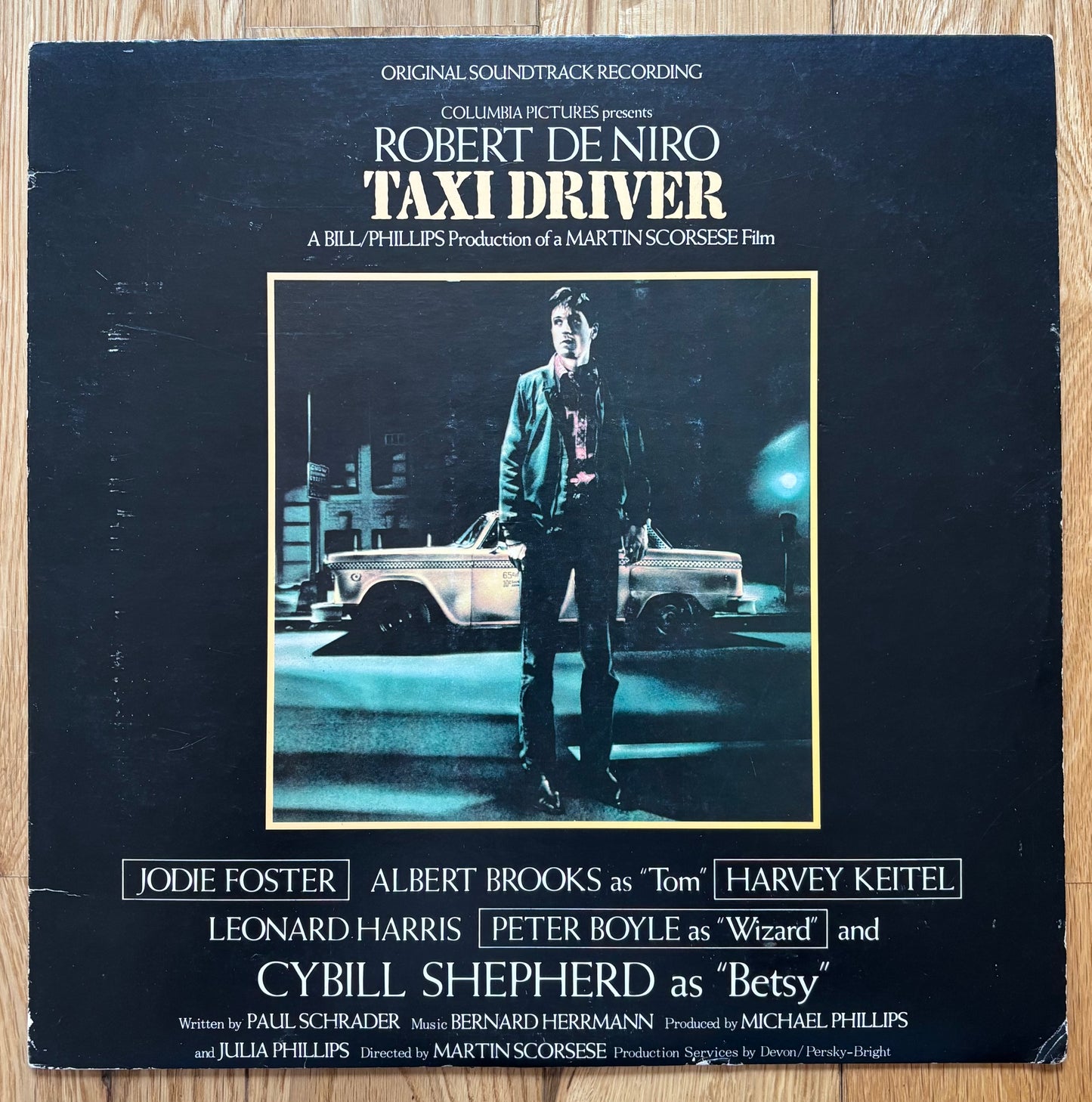 Bernard Hermann “Taxi Driver” (1980) Japanese Press