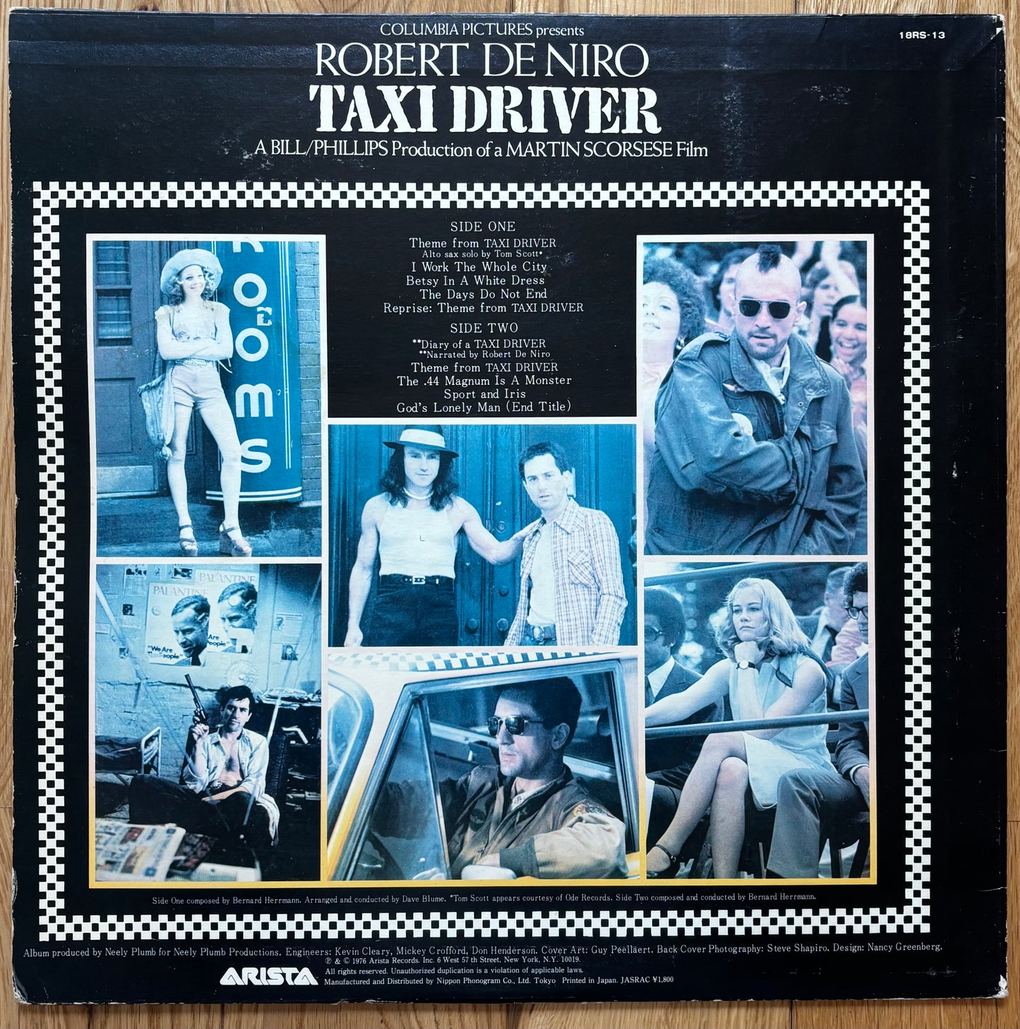 Bernard Hermann “Taxi Driver” (1980) Japanese Press