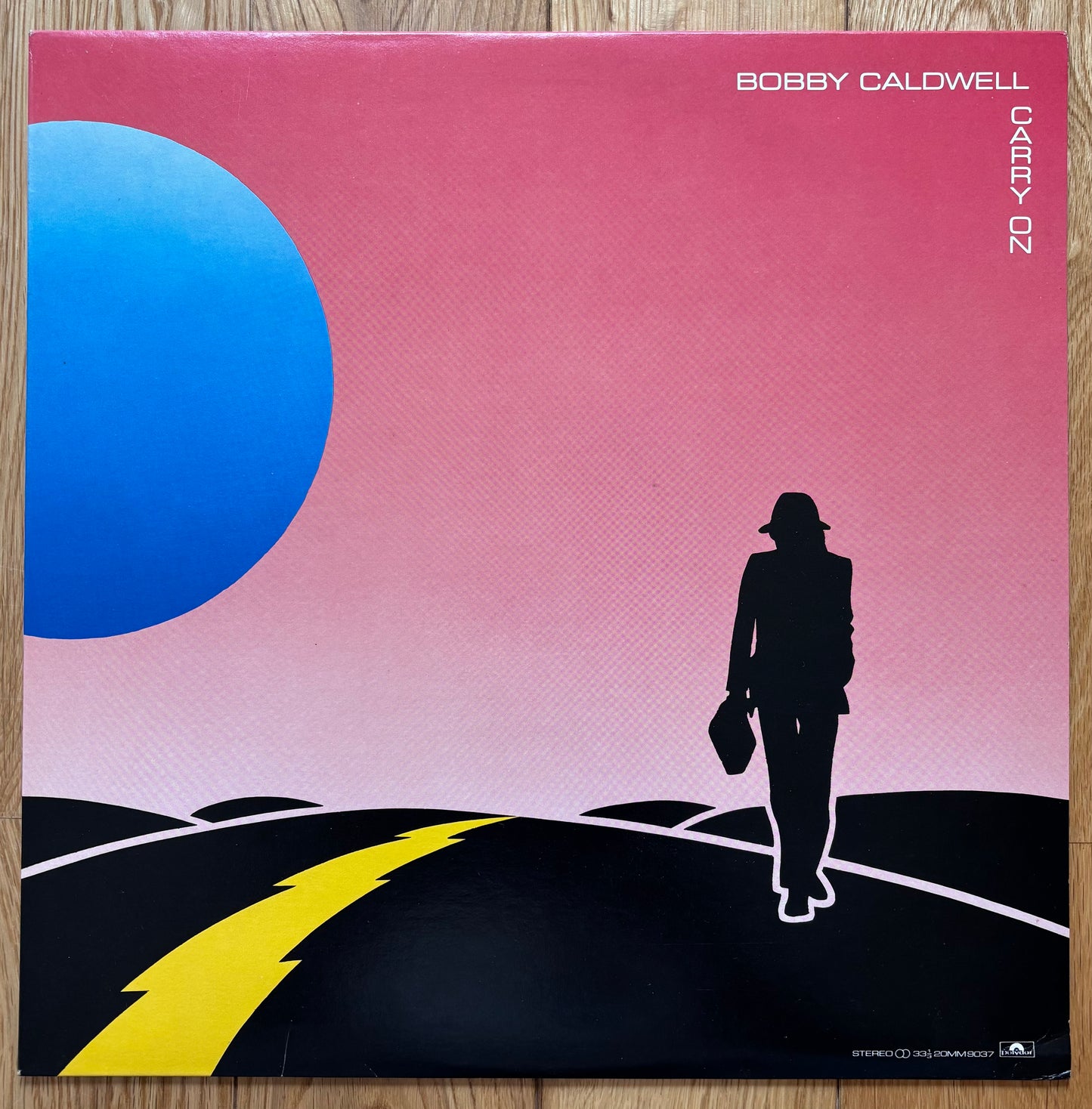 Bobby Caldwell “Carry On” (1982) Japanese Press